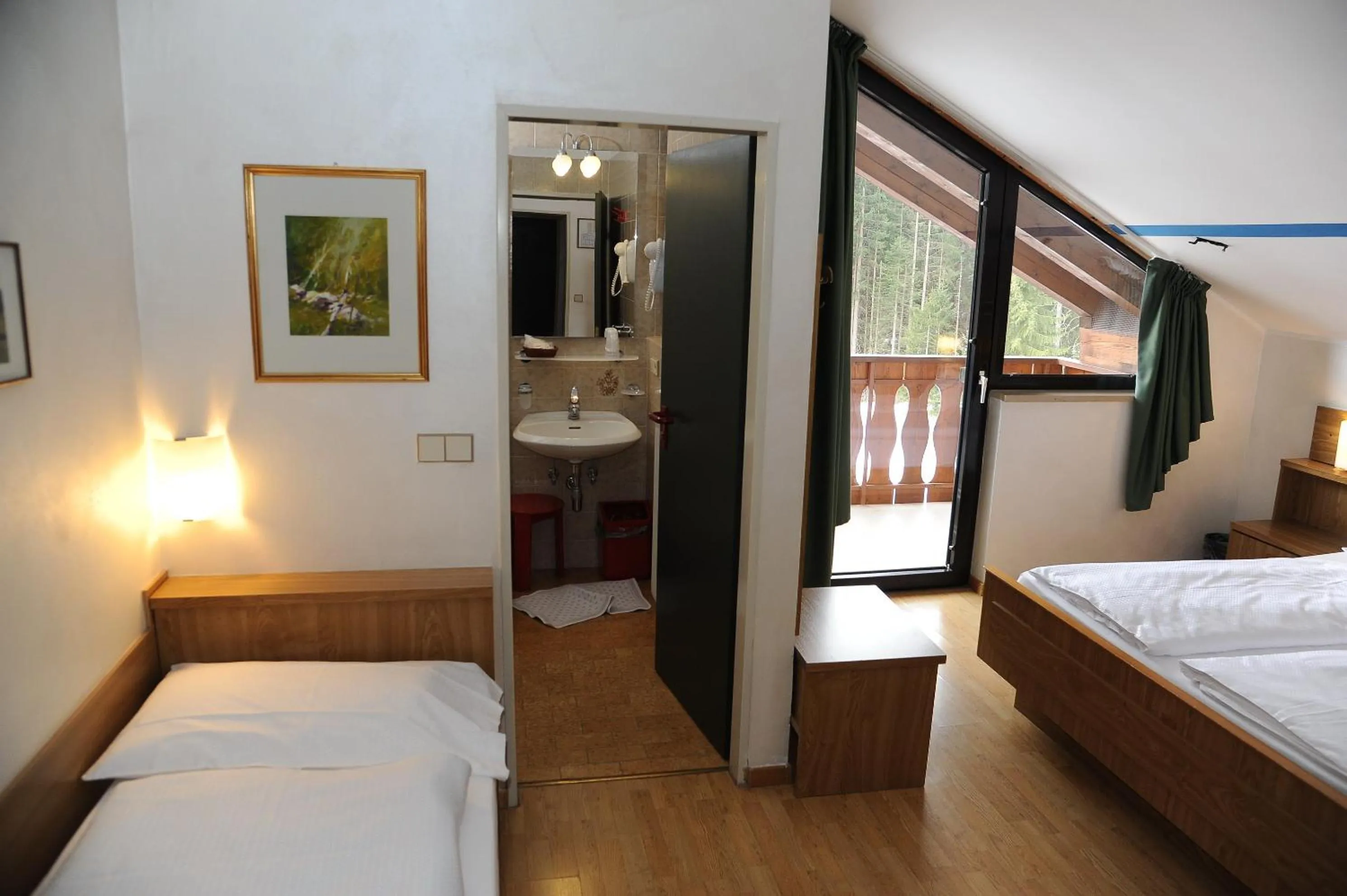 Bed in Hotel Sole Family Hotel