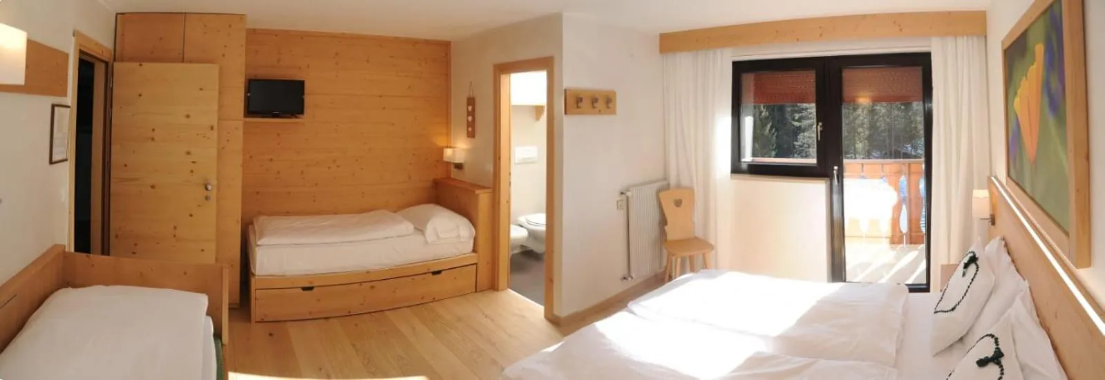 Bedroom, Bed in Hotel Sole Family Hotel