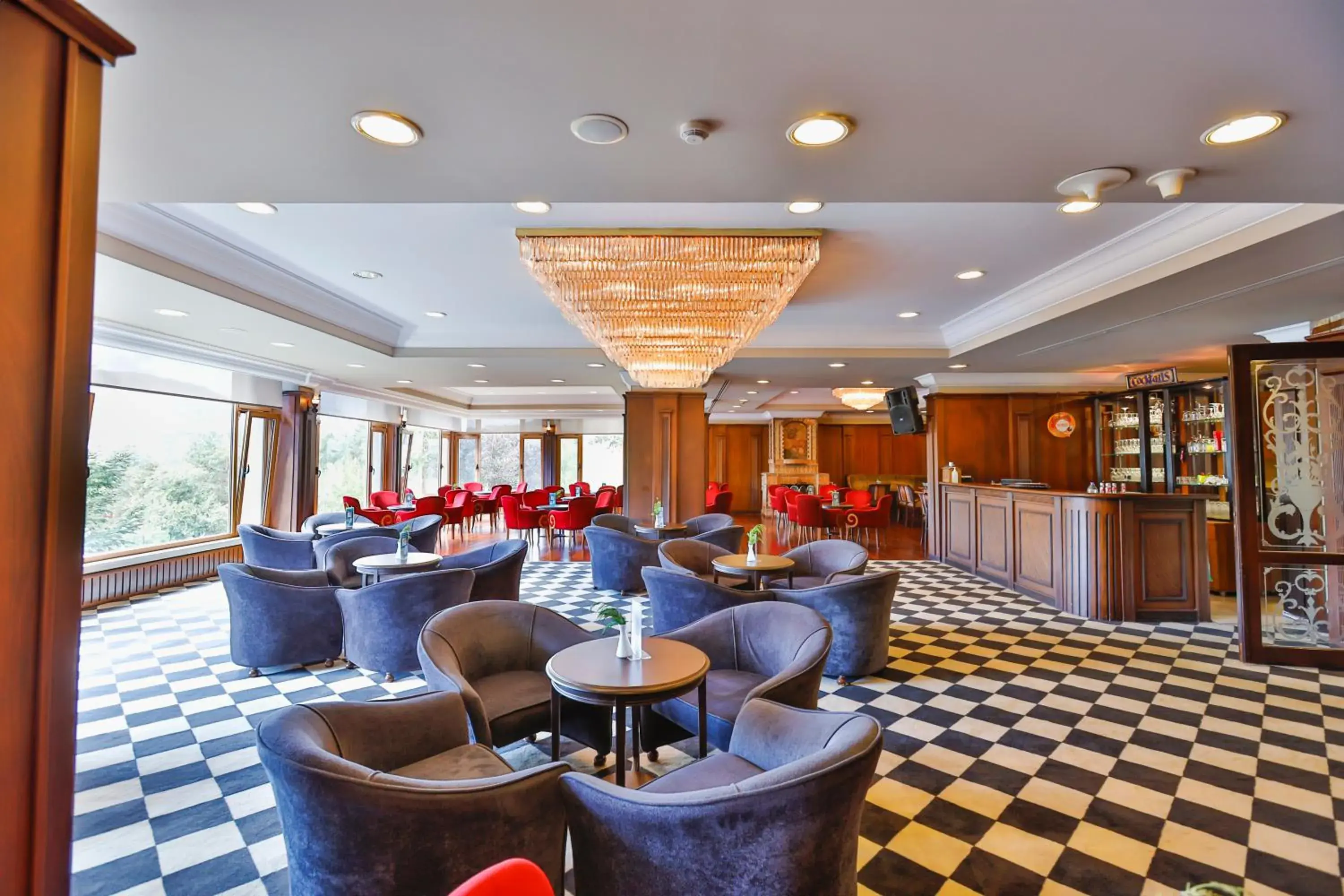 Lounge or bar in Buyuk Abant Hotel Lounge or bar in Buyuk Abant Hotel