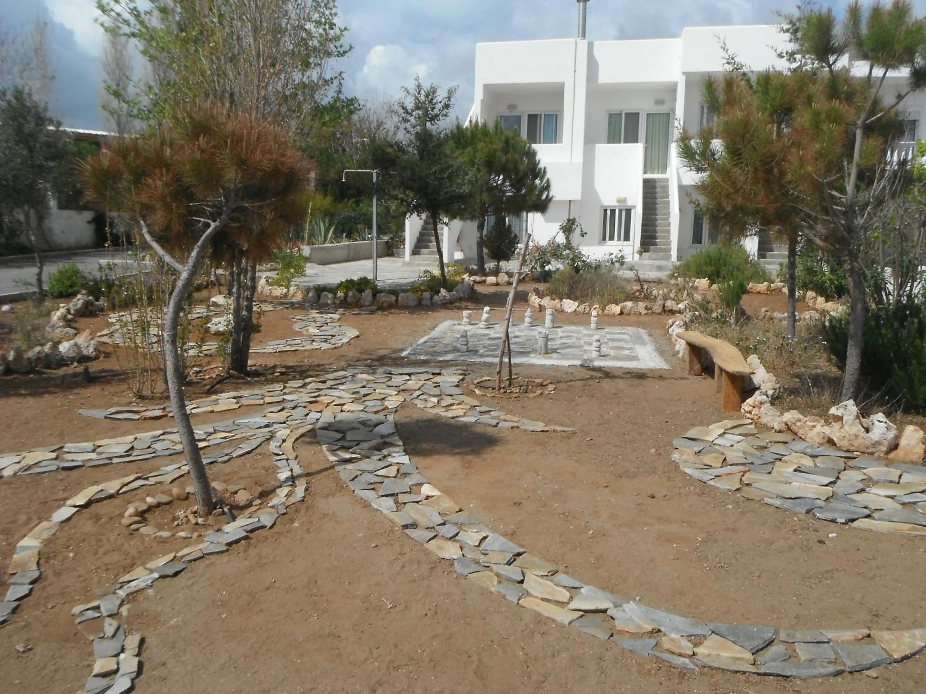Garden in Mandorla Apartments