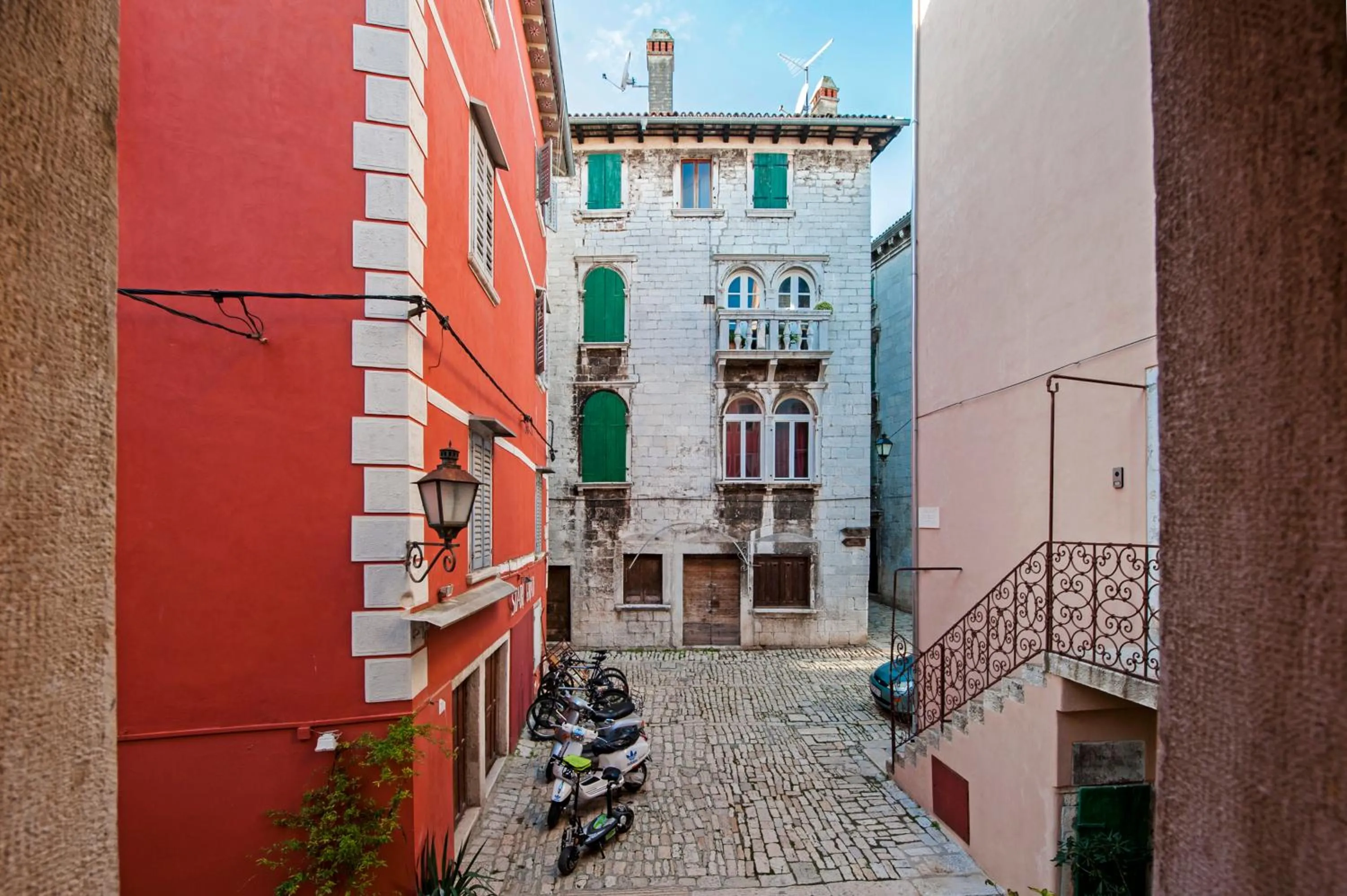 City view in Residence MARCO POLO Centro Storico