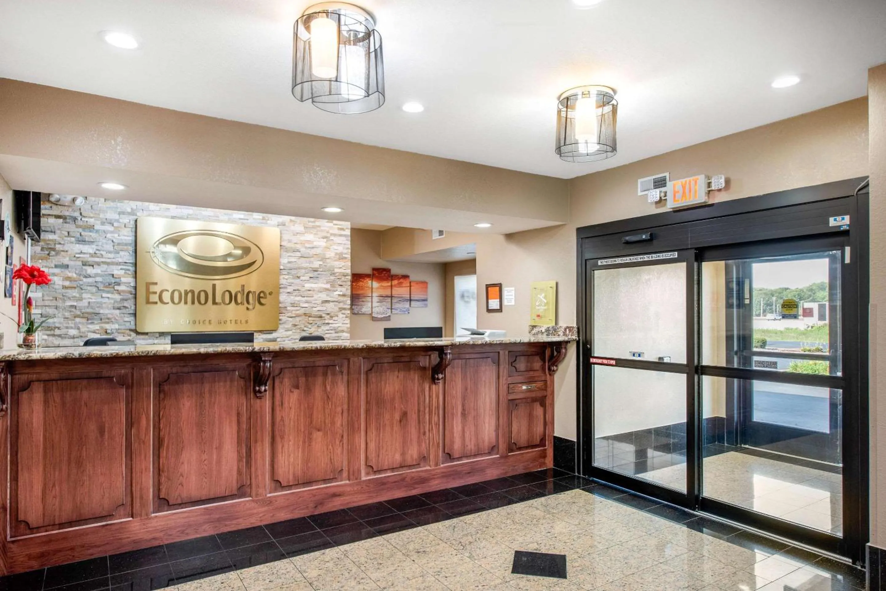Lobby or reception in Econo Lodge