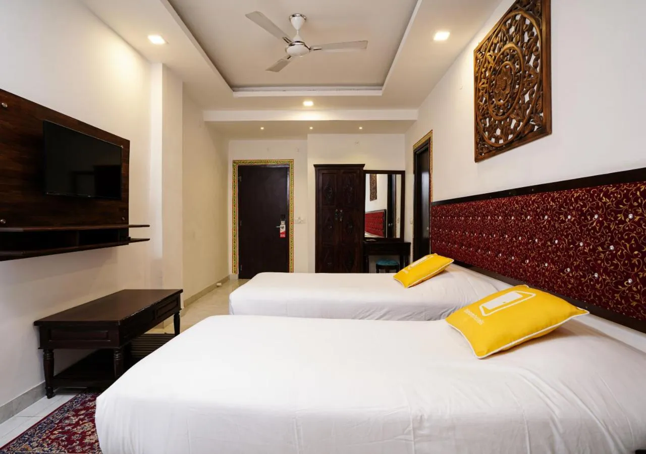 Bedroom, Bed in Bloom Boutique l Lake Pichola