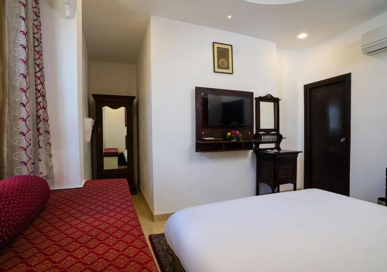 Bedroom, Bed in Bloom Boutique l Lake Pichola