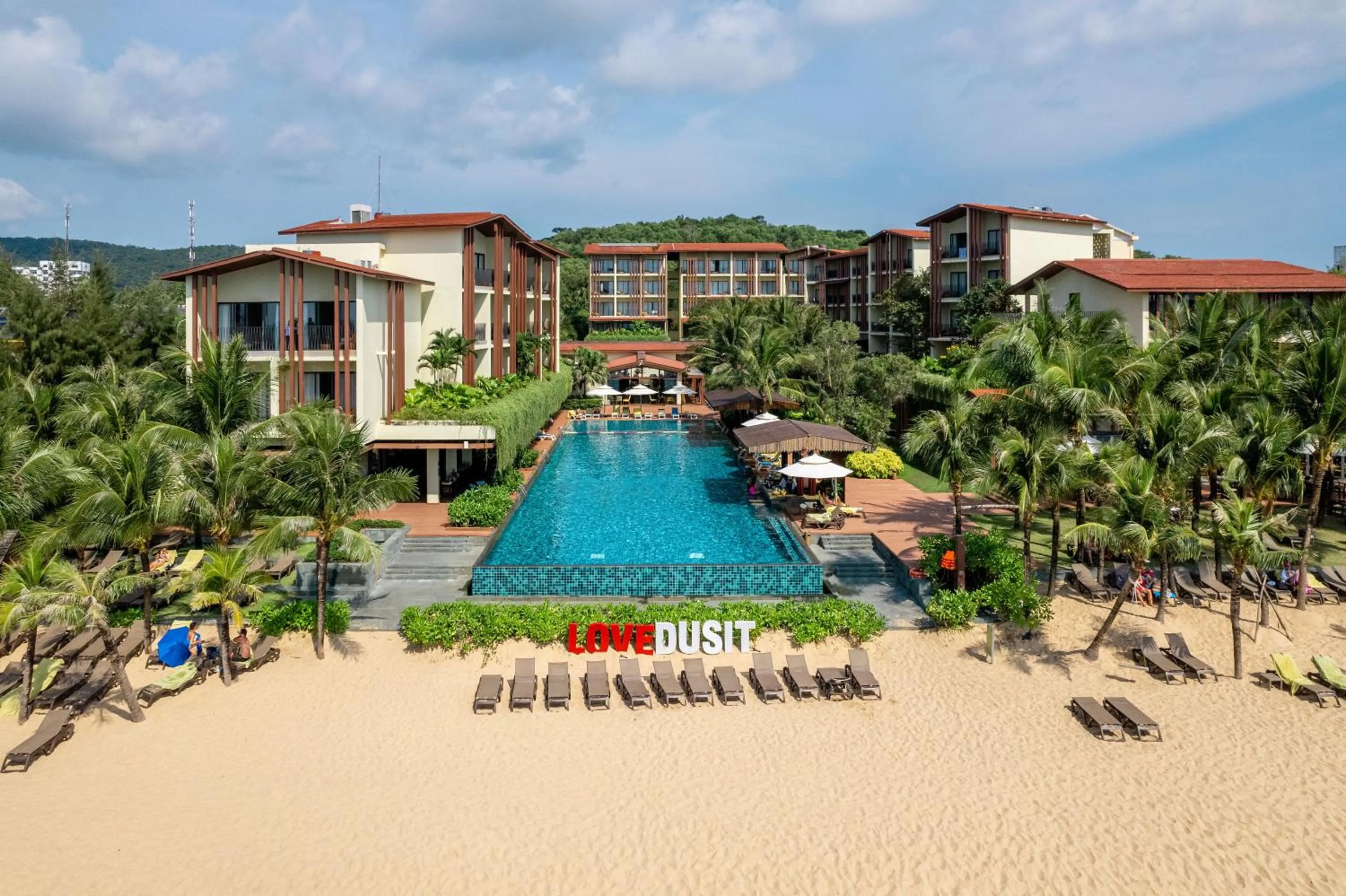 Property building in Dusit Princess Moonrise Beach Resort