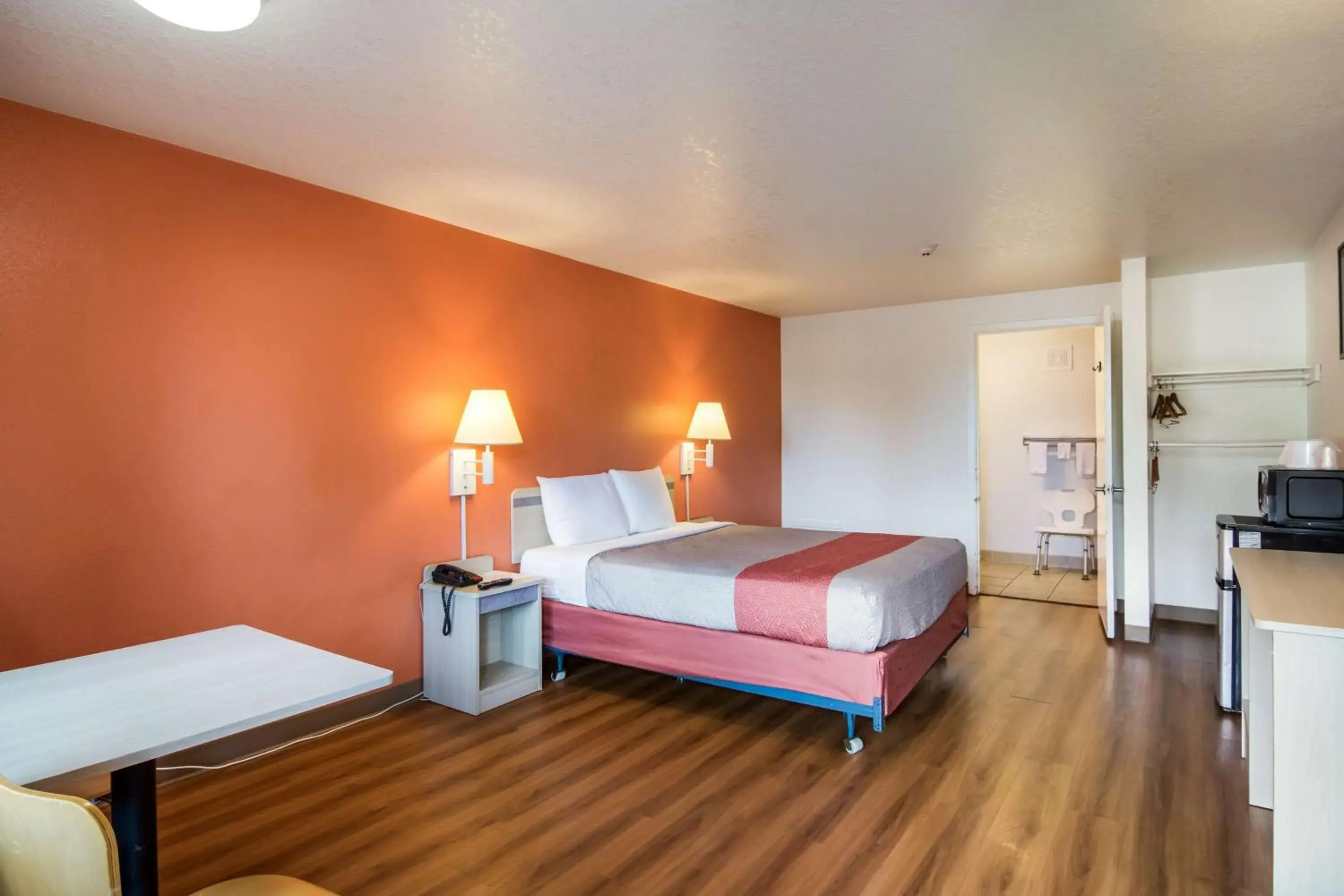 Queen Room with Two Queen Beds - single occupancy - Disability Access - Non-Smoking in Motel 6-Vancouver, WA Queen Room with Two Queen Beds - single occupancy - Disability Access - Non-Smoking in Motel 6-Vancouver, WA