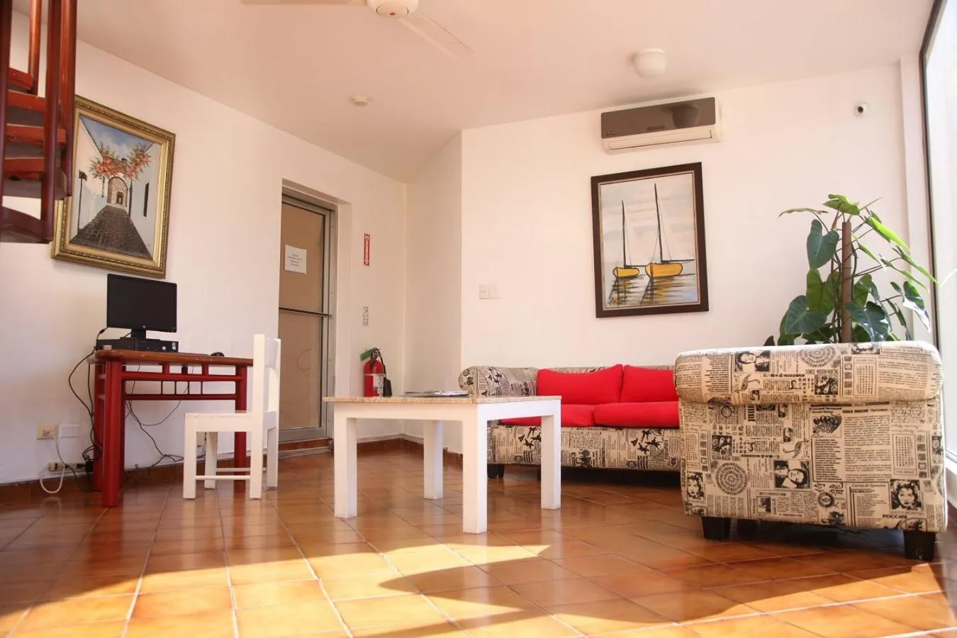 Lobby or reception in Aparta Hotel Plaza del Sol