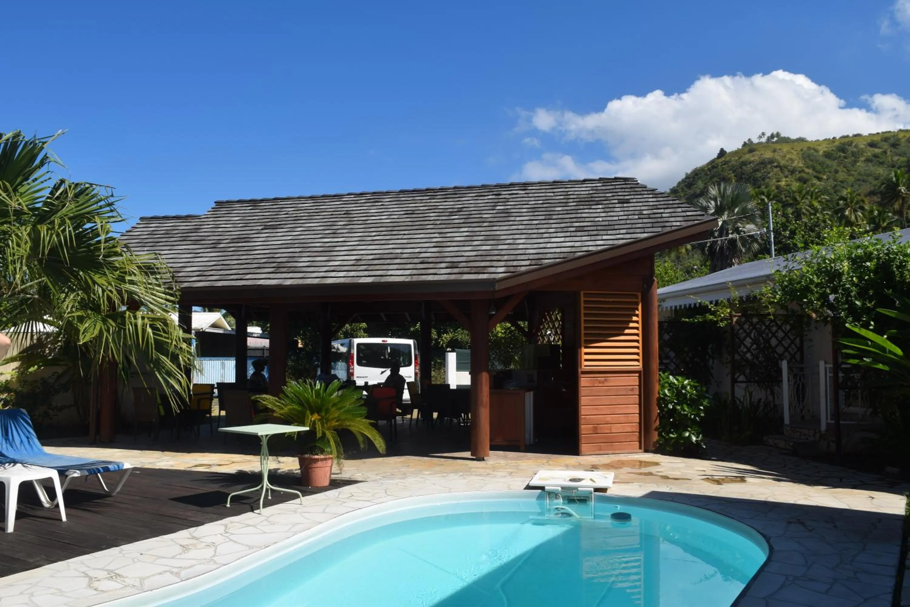 Swimming pool in Relais Fenua