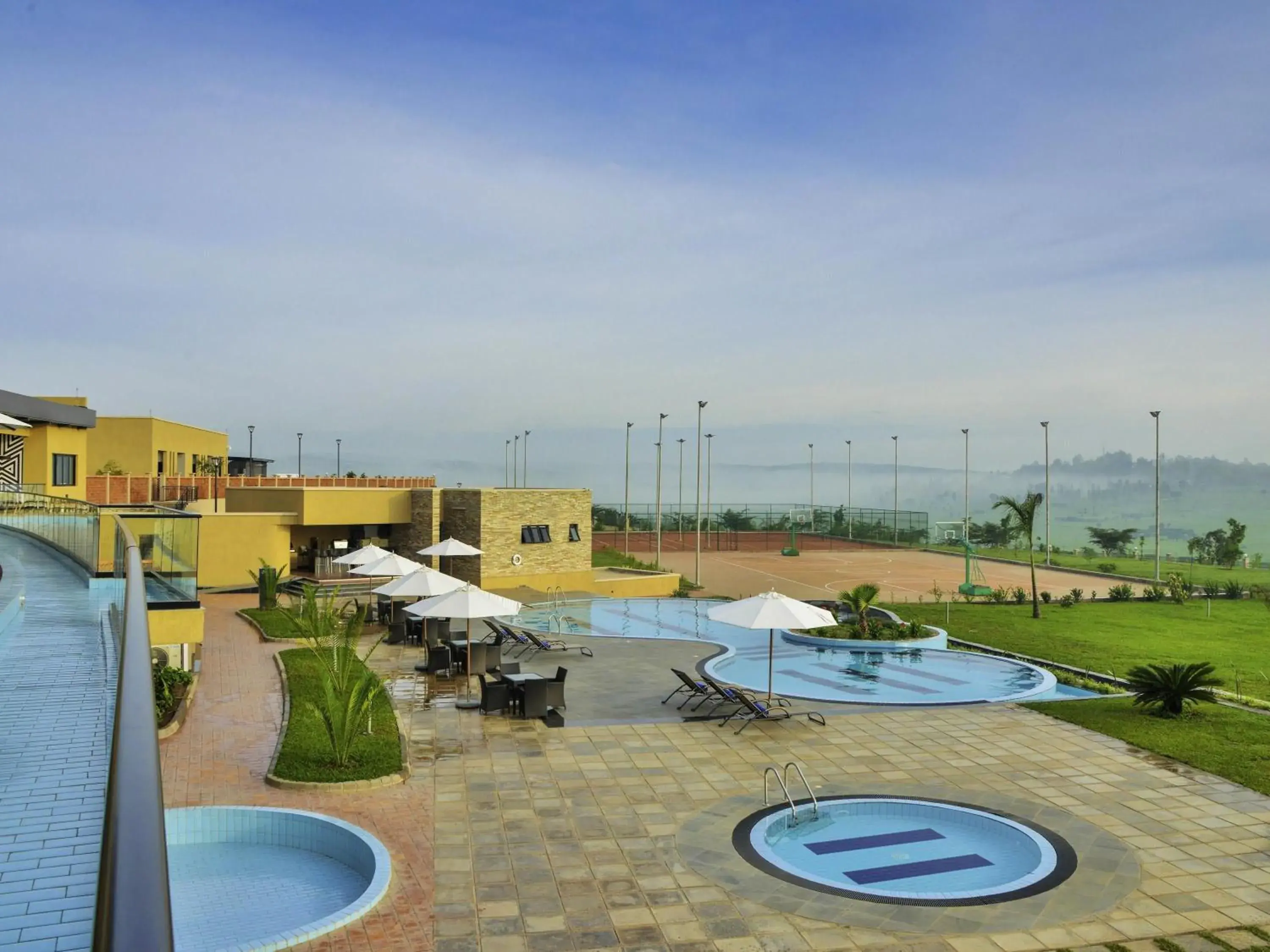 Pool view in EPIC Hotel & Suites Pool view in EPIC Hotel & Suites