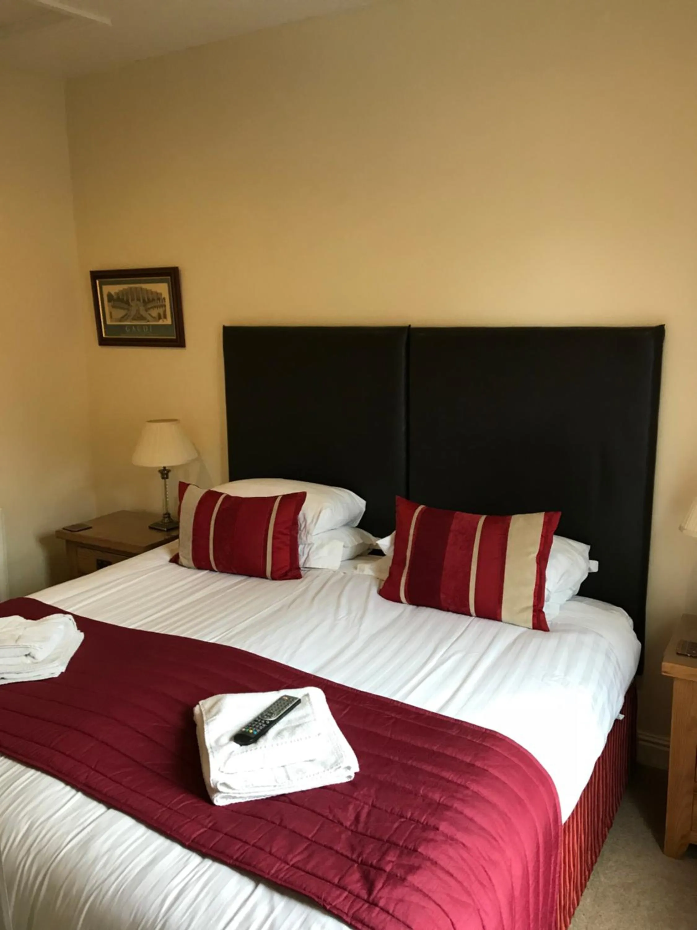 Bed in Clayhanger Guest House