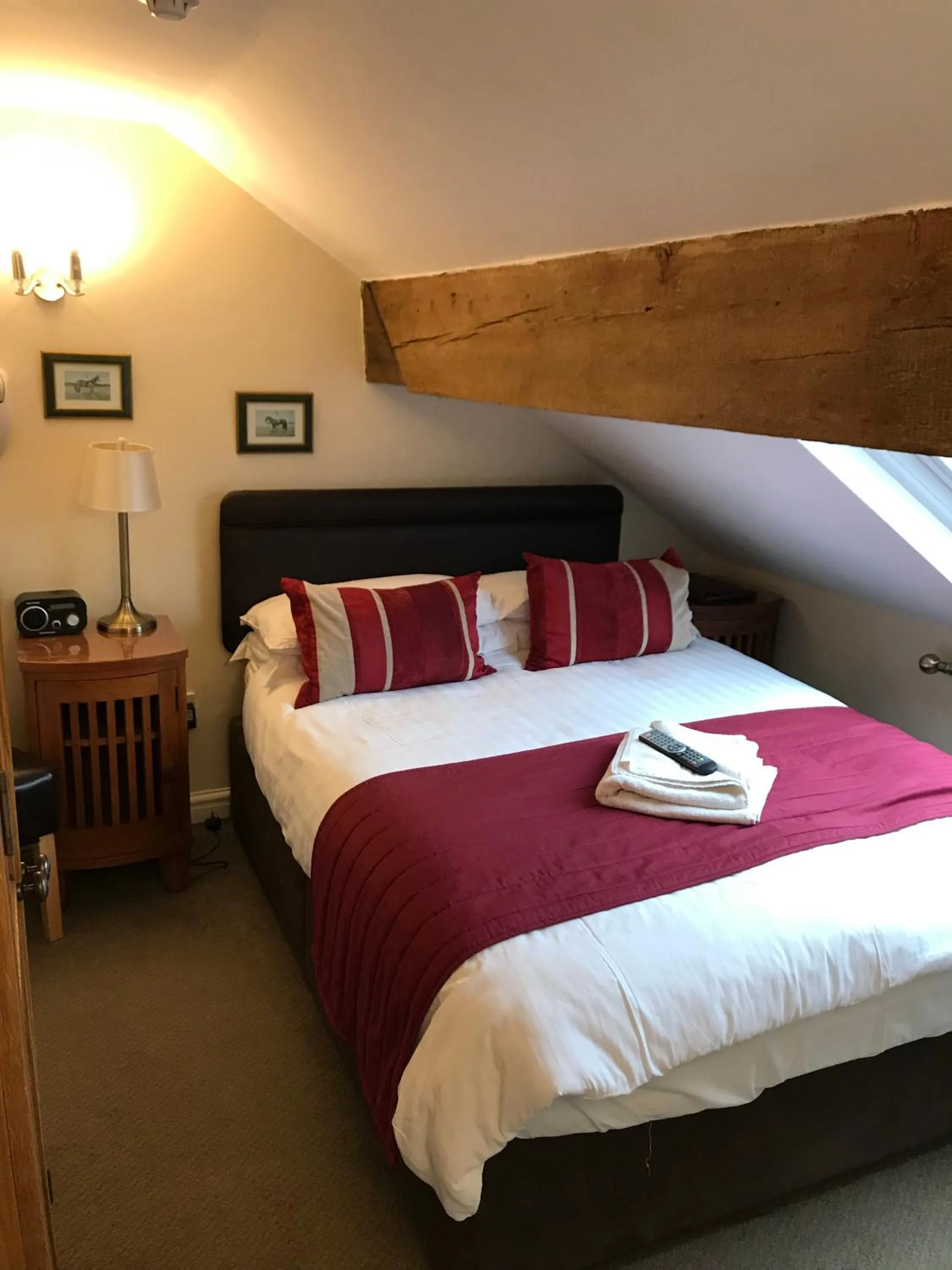 Bed in Clayhanger Guest House