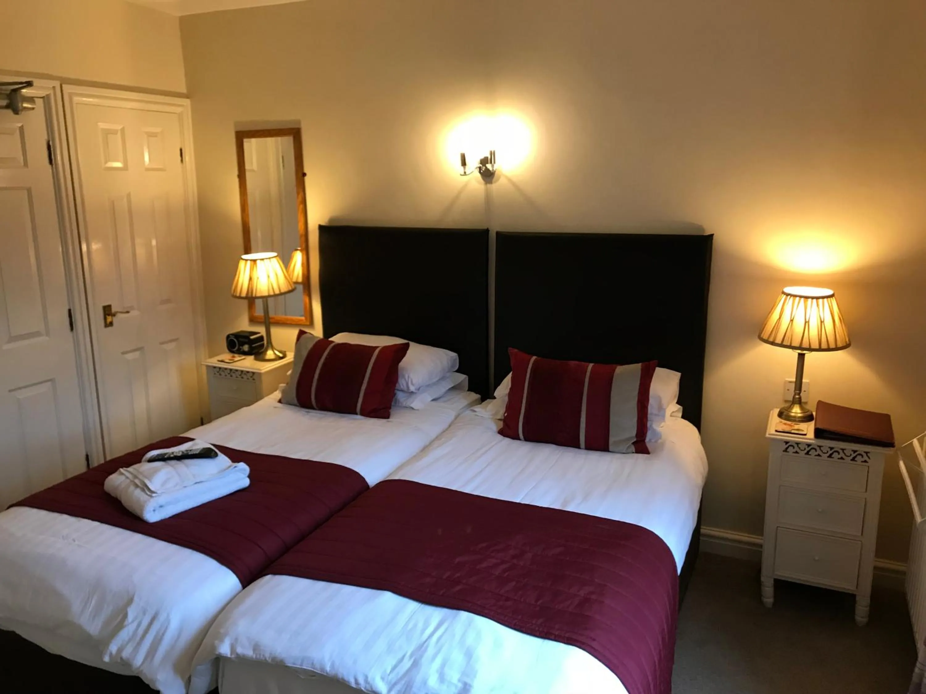 Bed in Clayhanger Guest House