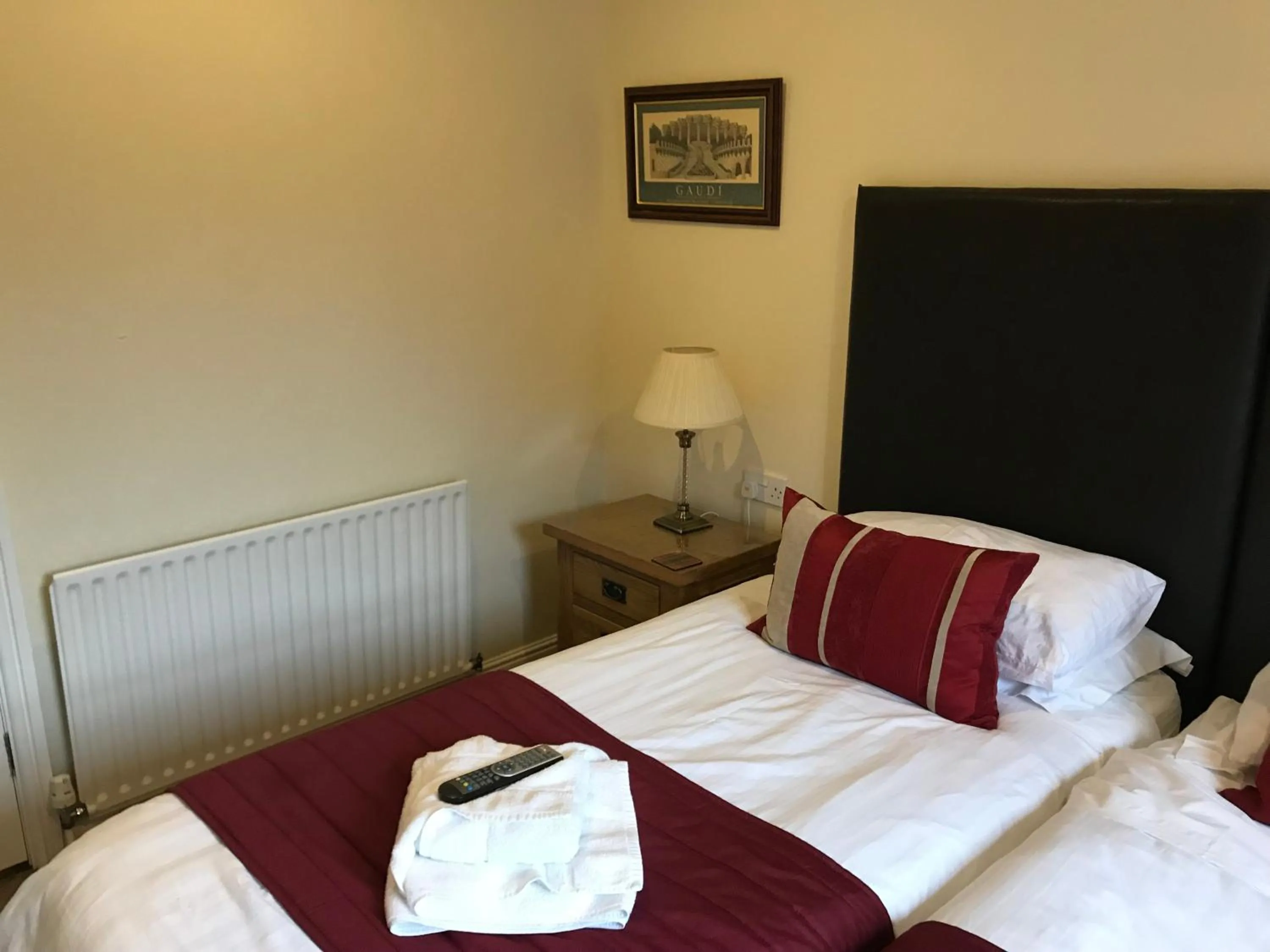 Bed in Clayhanger Guest House