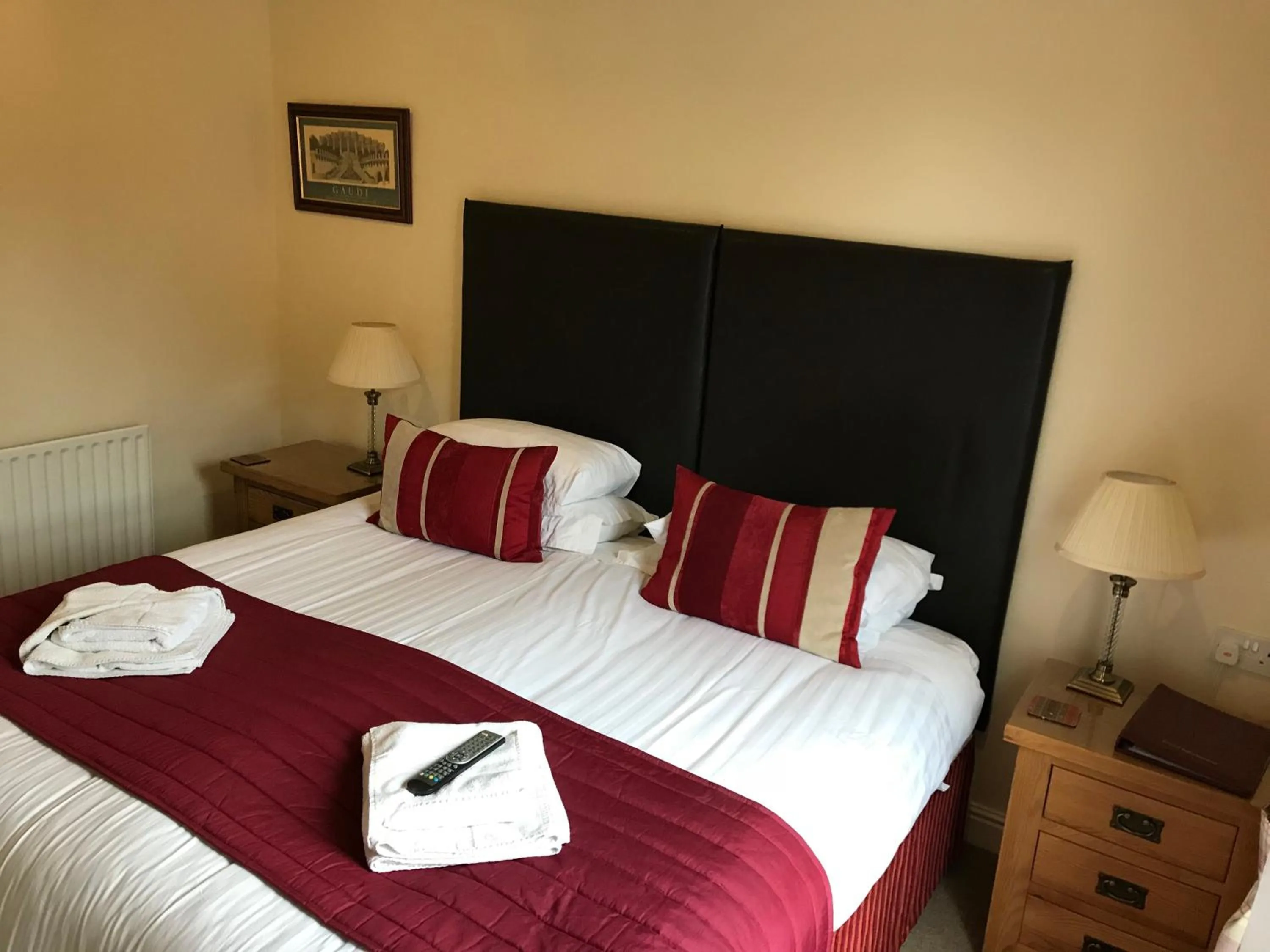 Bed in Clayhanger Guest House