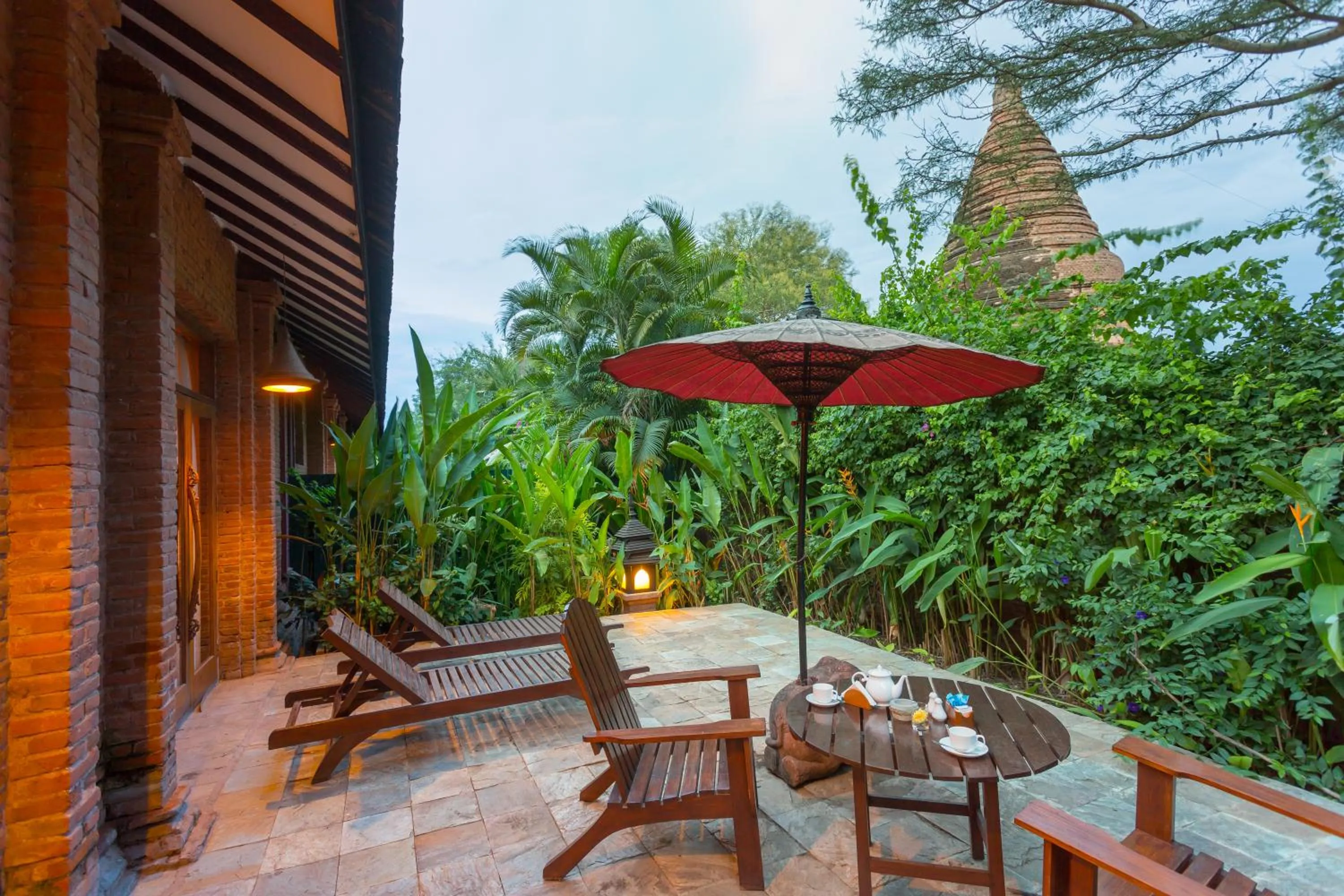 Garden in The Hotel @ Tharabar Gate