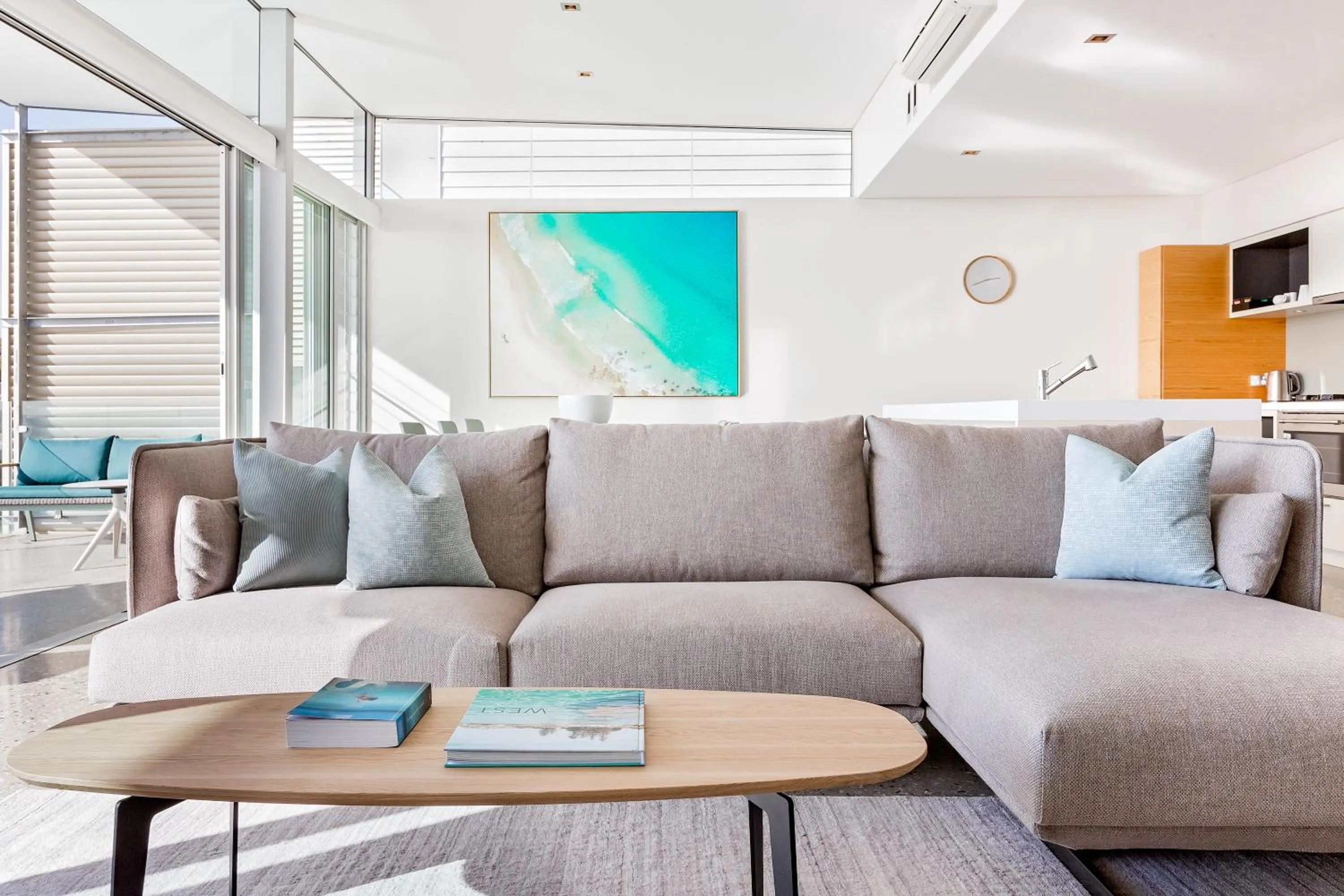 Living room in Smiths Beach Resort