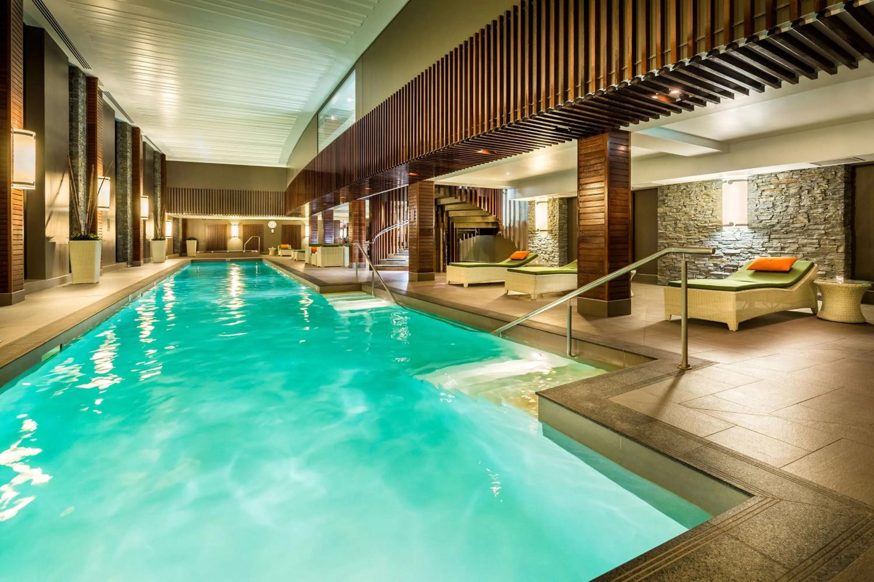Pool view in Hilton Queenstown Resort & Spa