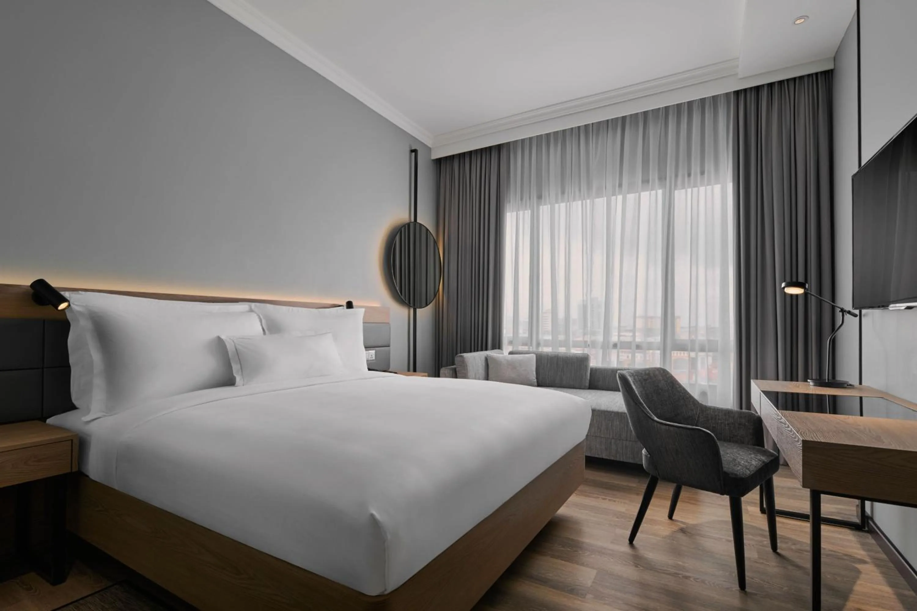 Photo of the whole room, Bed in AC Hotel by Marriott Kuantan