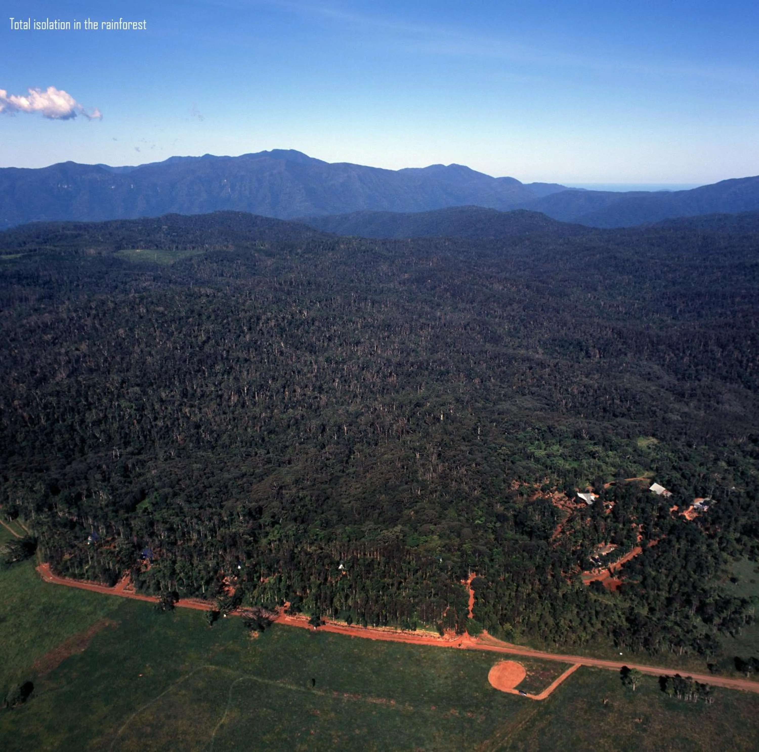 Bird's eye view in Rose Gums Wilderness Retreat