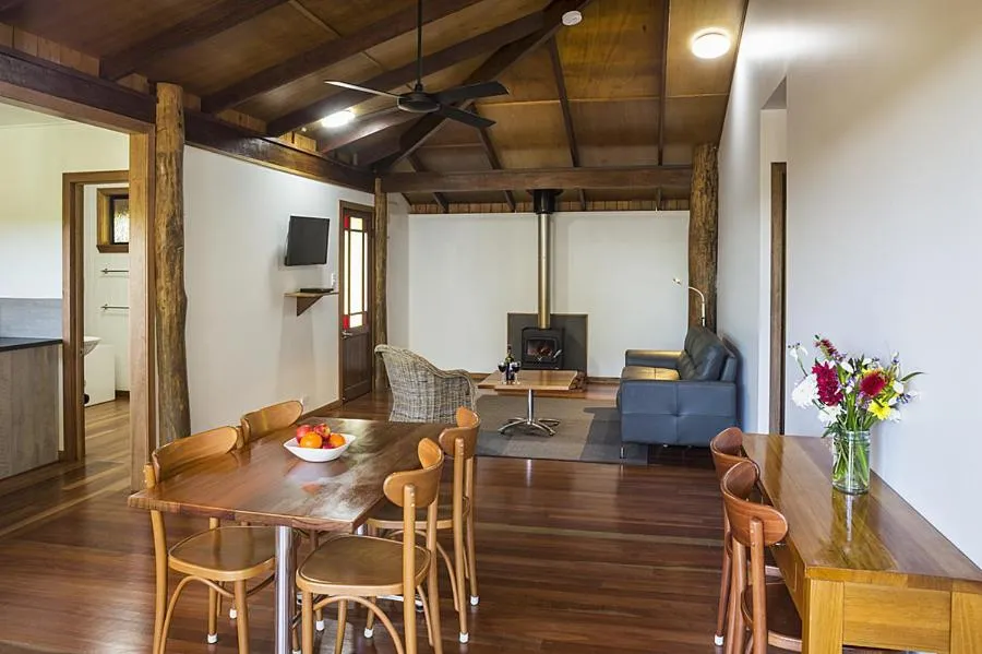Living room in Rose Gums Wilderness Retreat