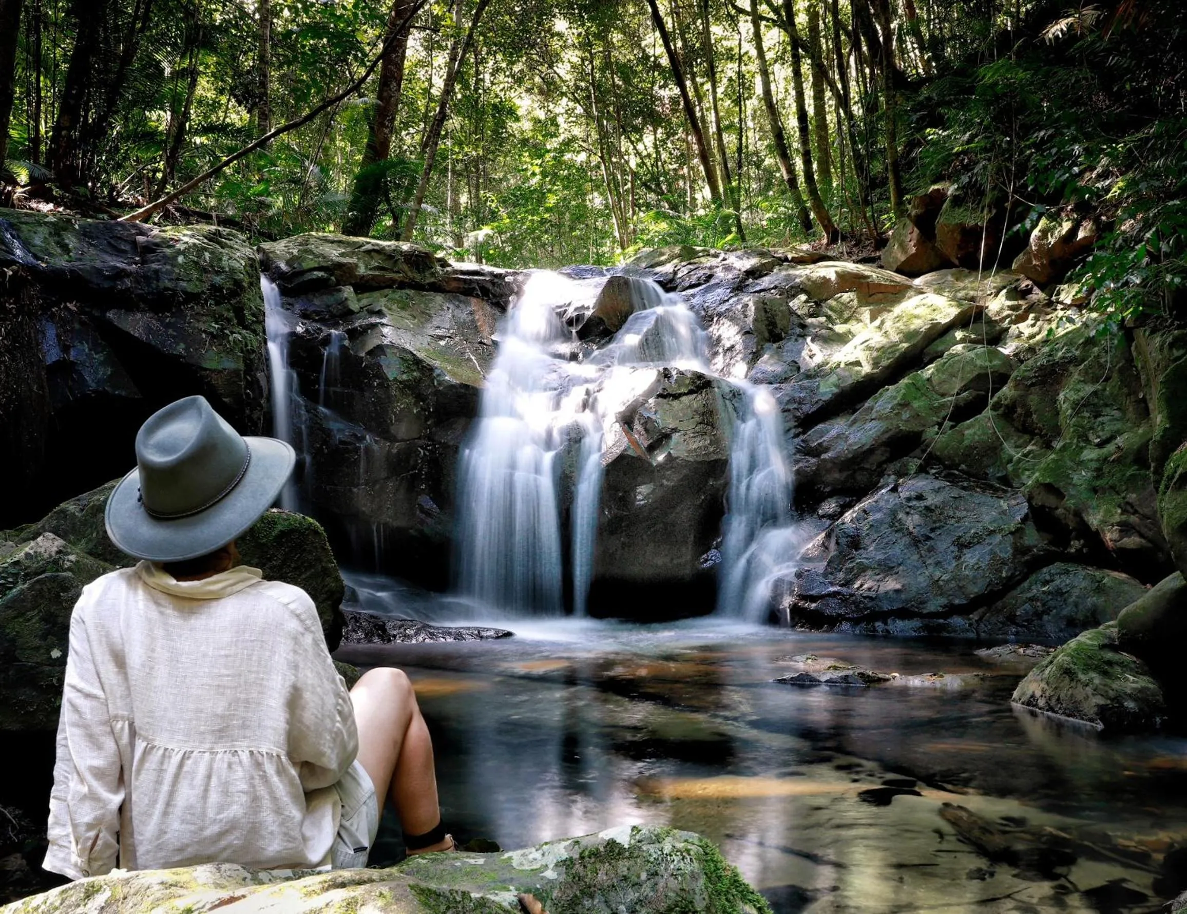 Natural landscape in Rose Gums Wilderness Retreat