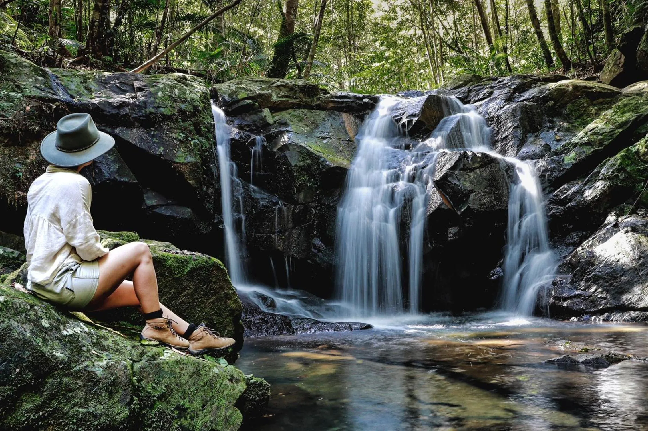 Natural landscape in Rose Gums Wilderness Retreat