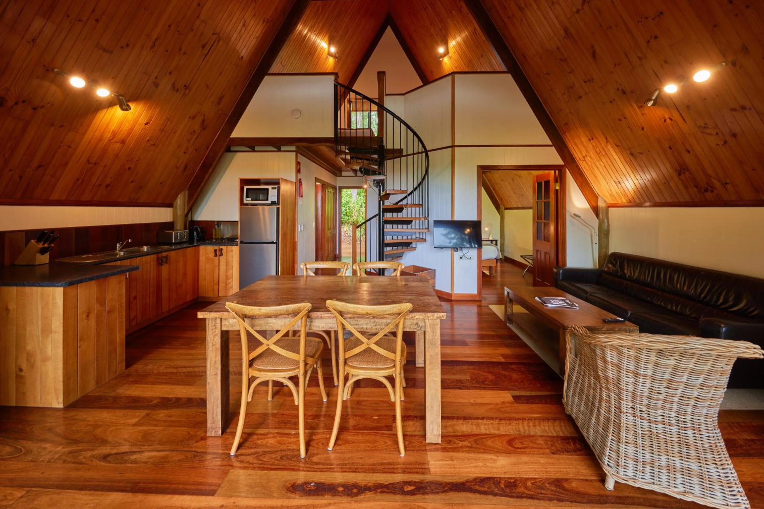 kitchen in Rose Gums Wilderness Retreat