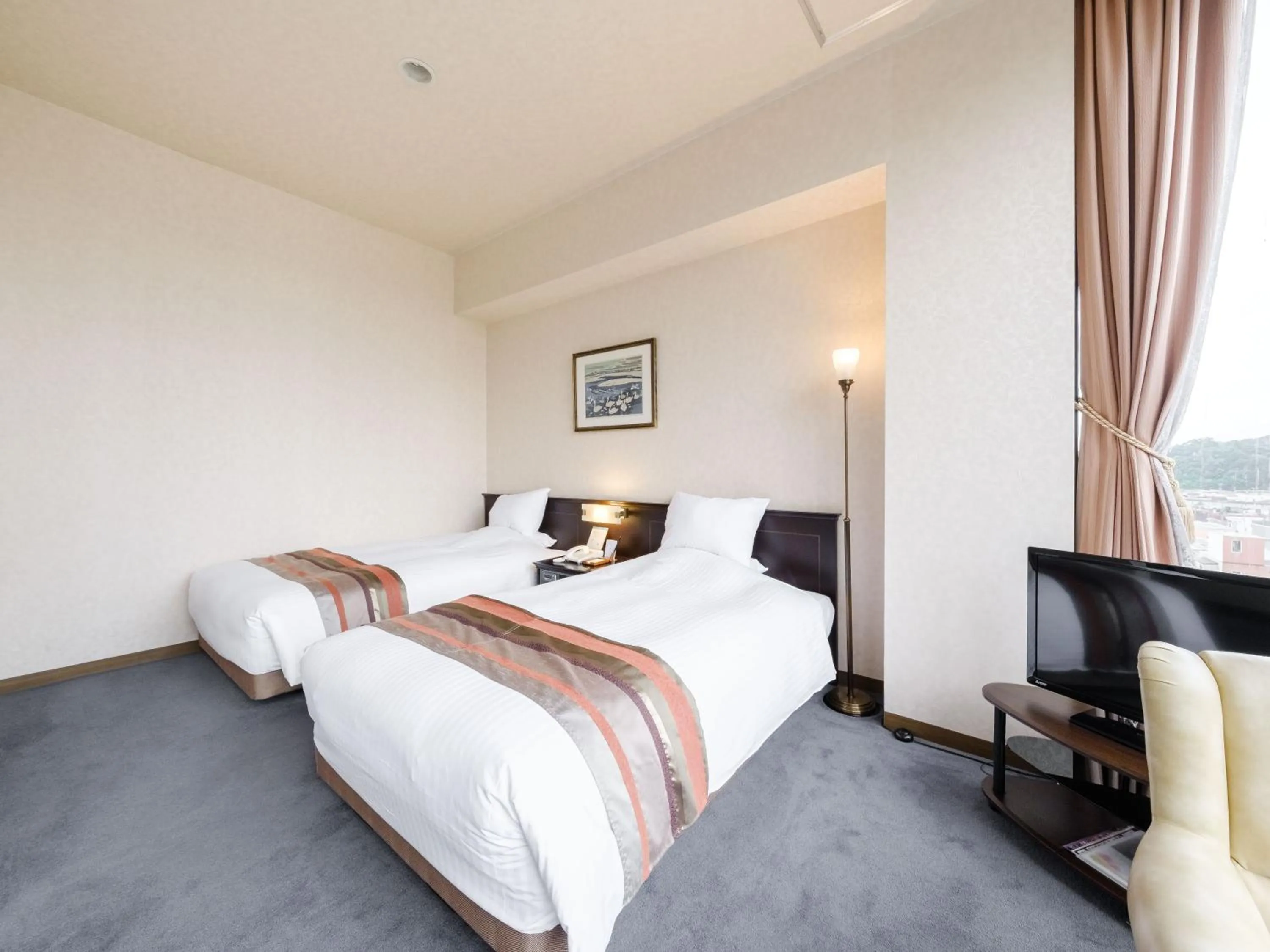 Bed in Tabist Abashiri Central Hotel