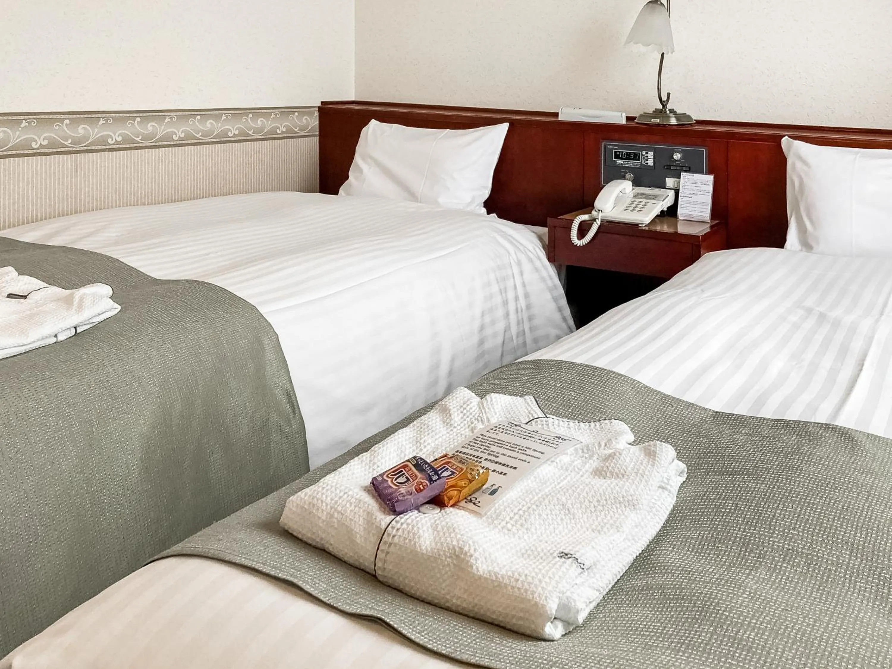 Bed in Tabist Abashiri Central Hotel