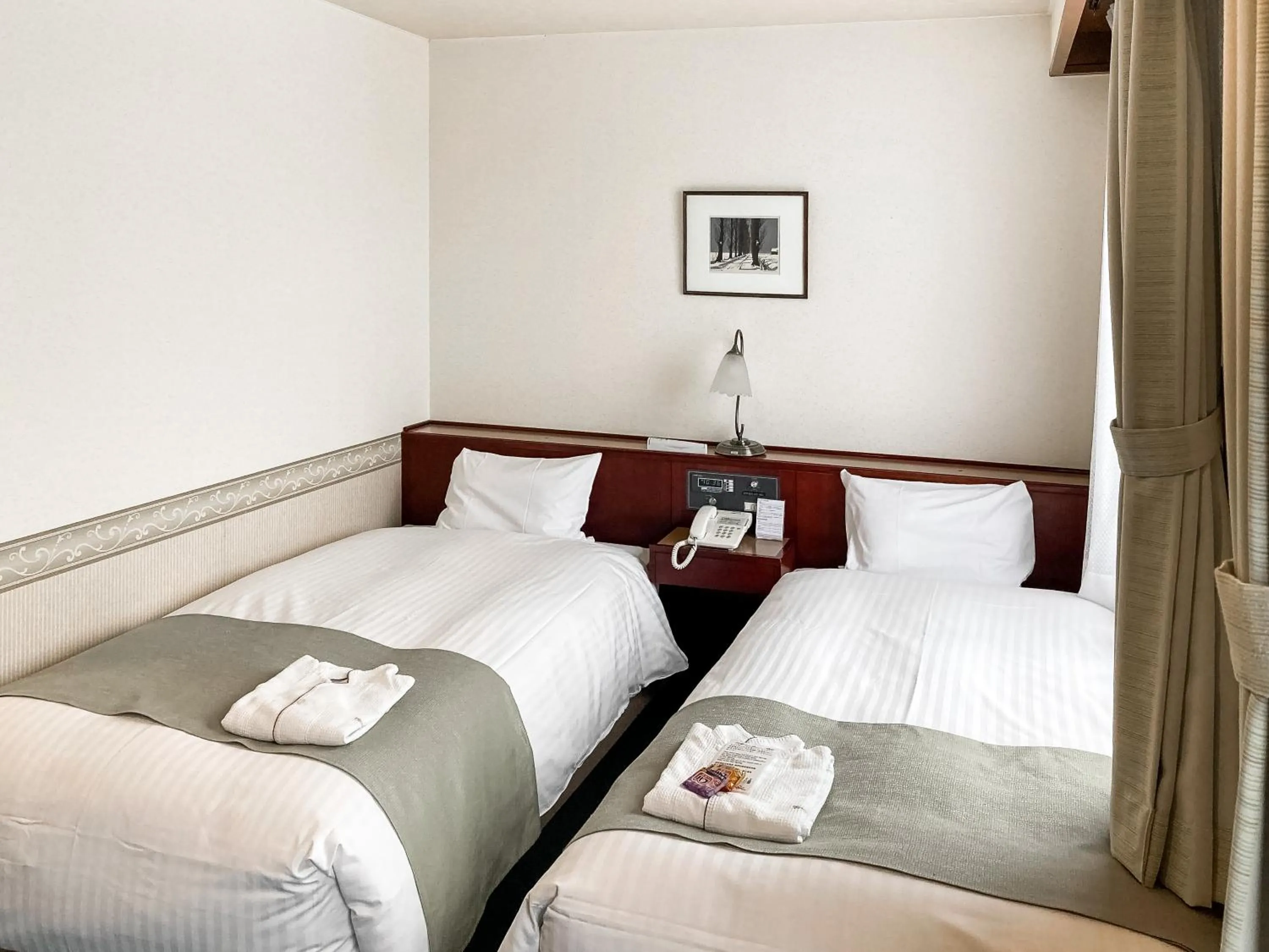 Bed in Tabist Abashiri Central Hotel