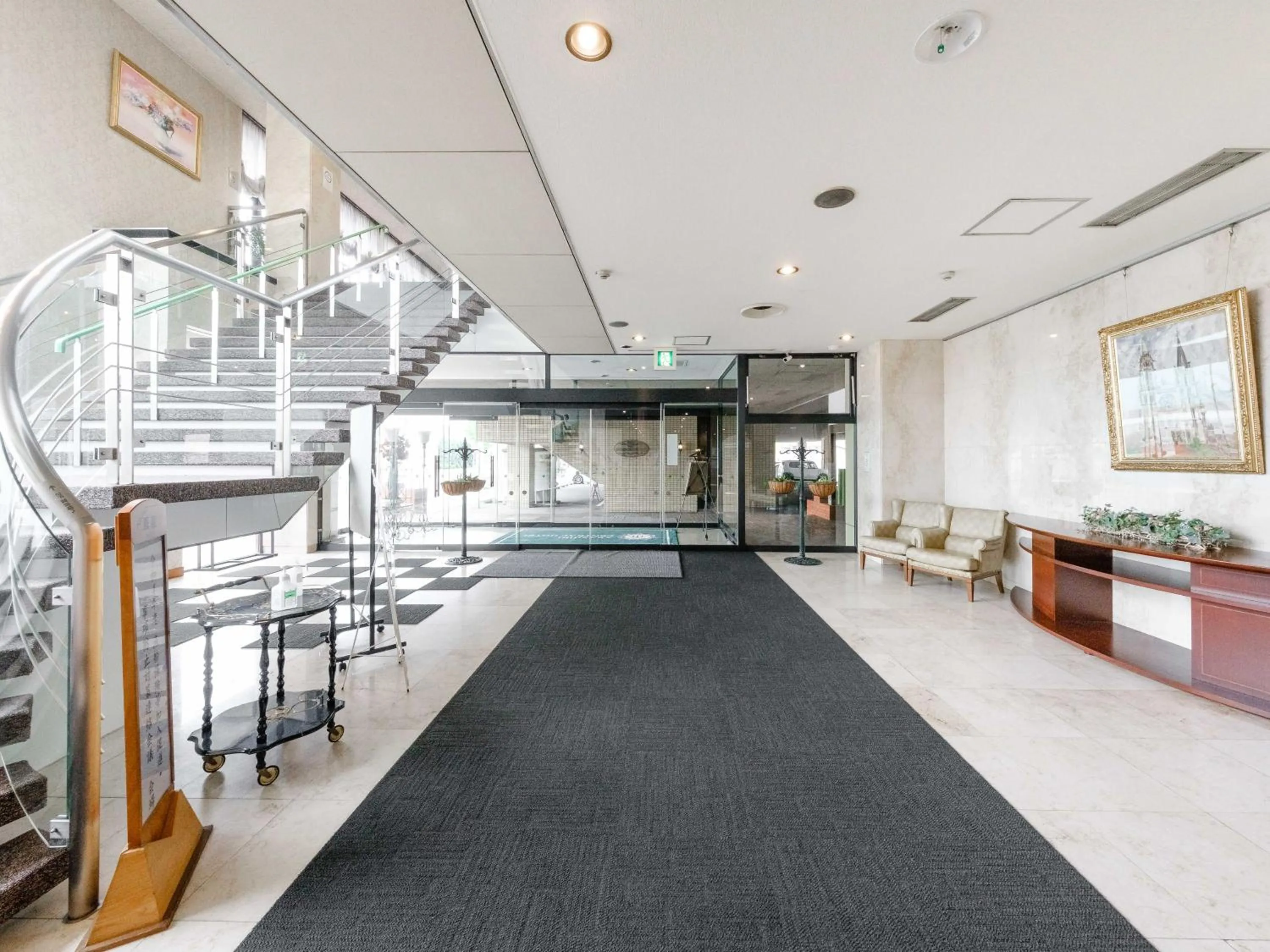 Lobby or reception in Tabist Abashiri Central Hotel