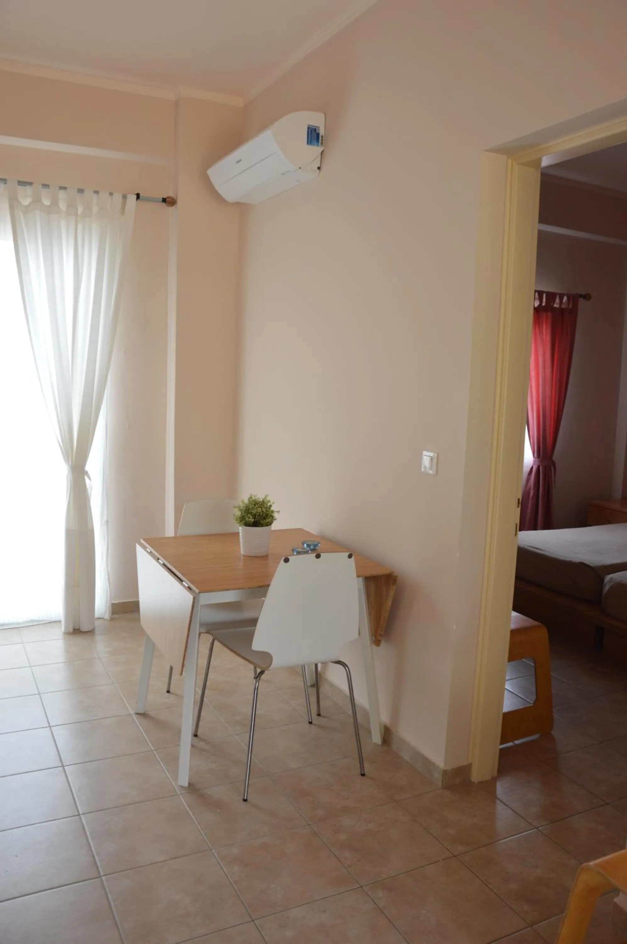 Living room, Bed in Akis Apartments