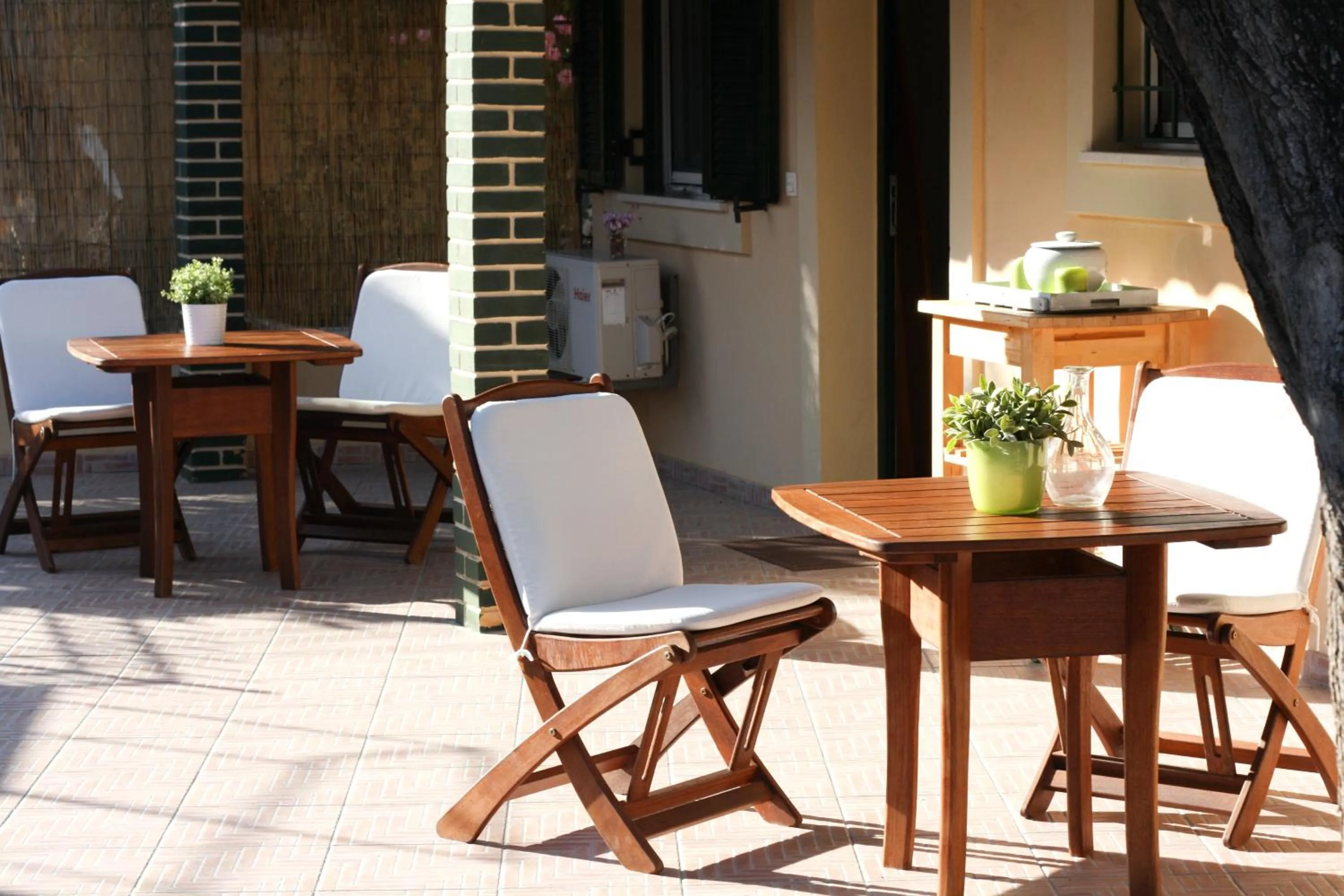 Patio in Akis Apartments