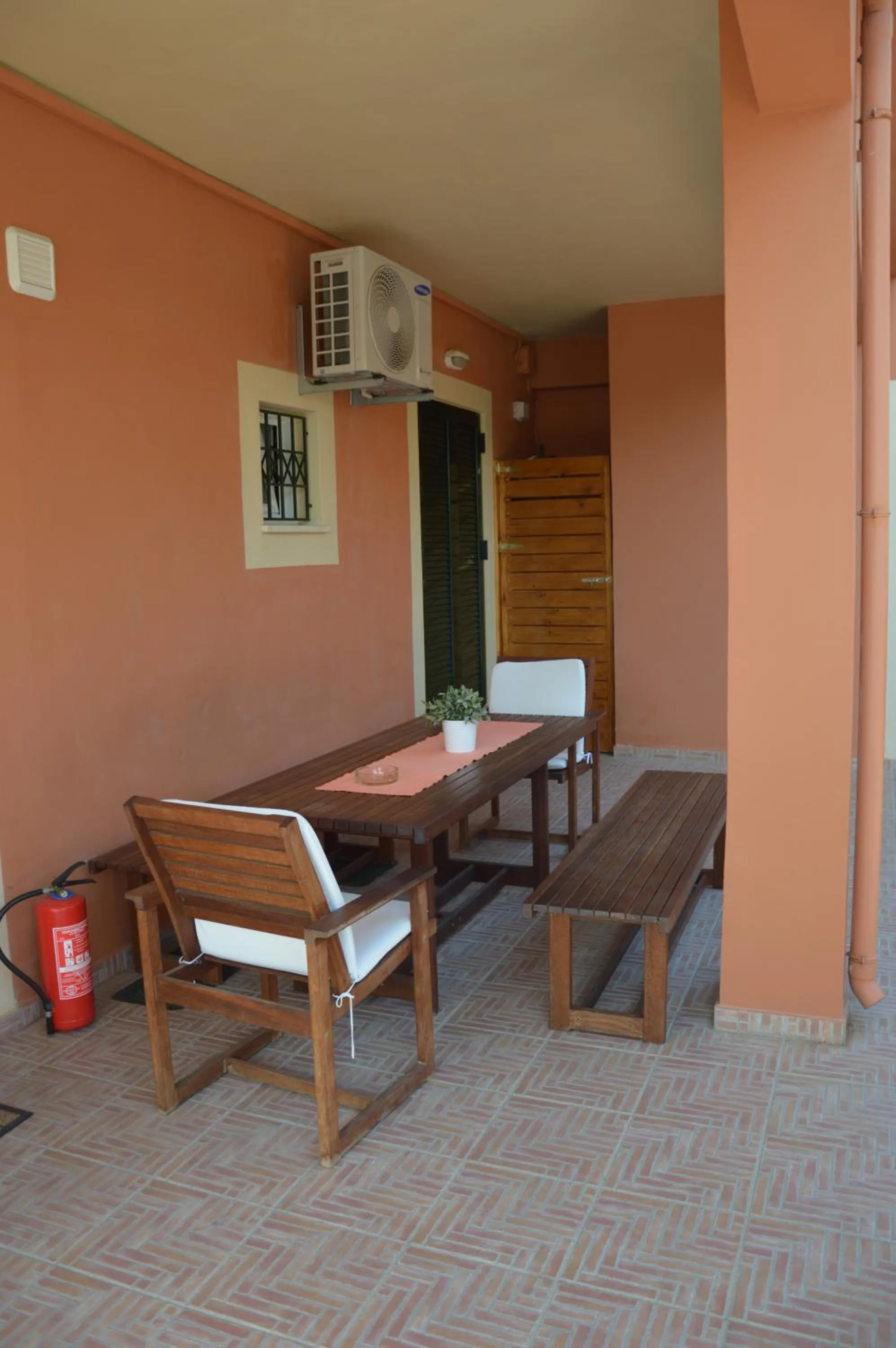 Patio in Akis Apartments