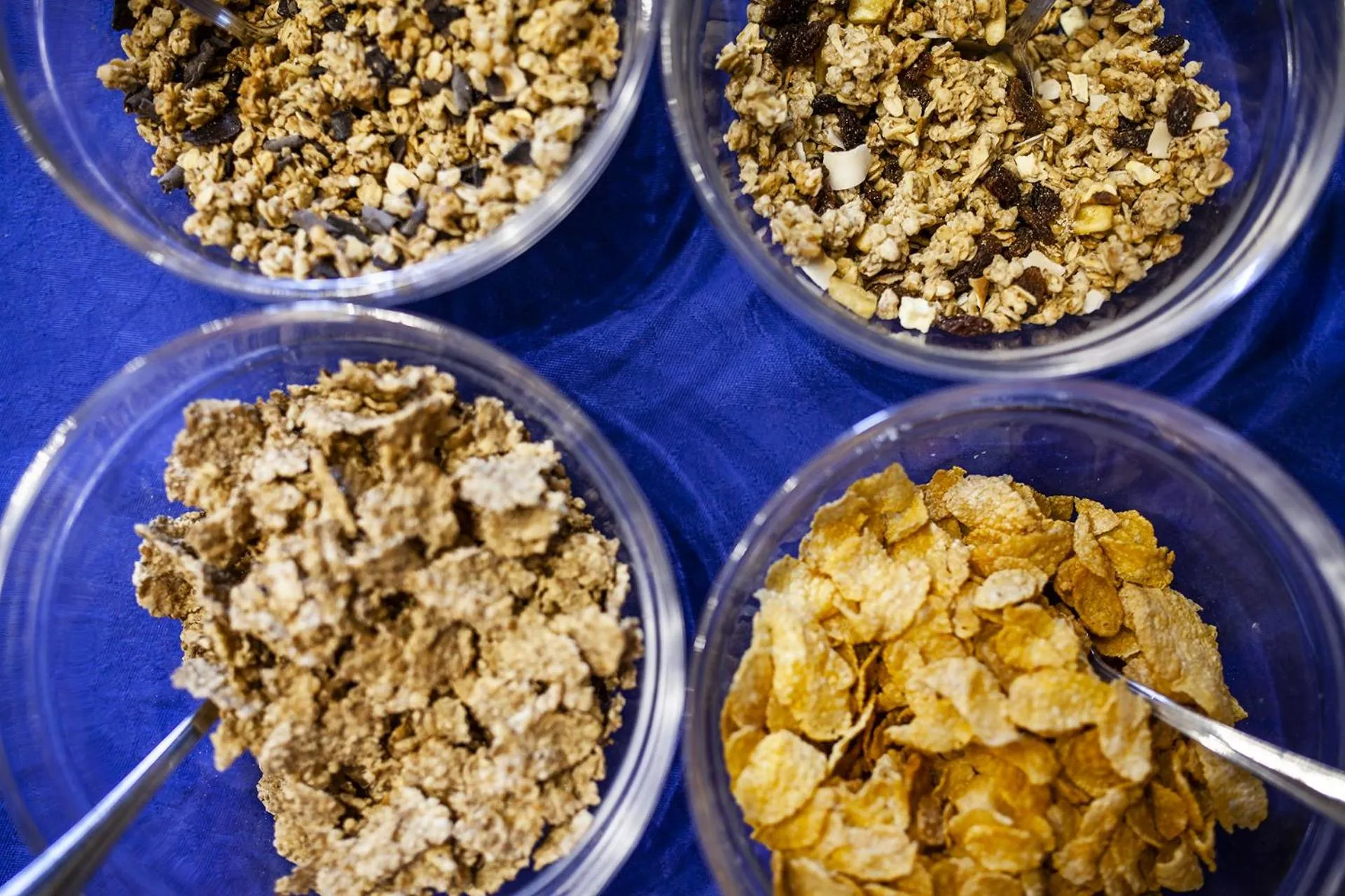 Buffet breakfast in Villa Moorings