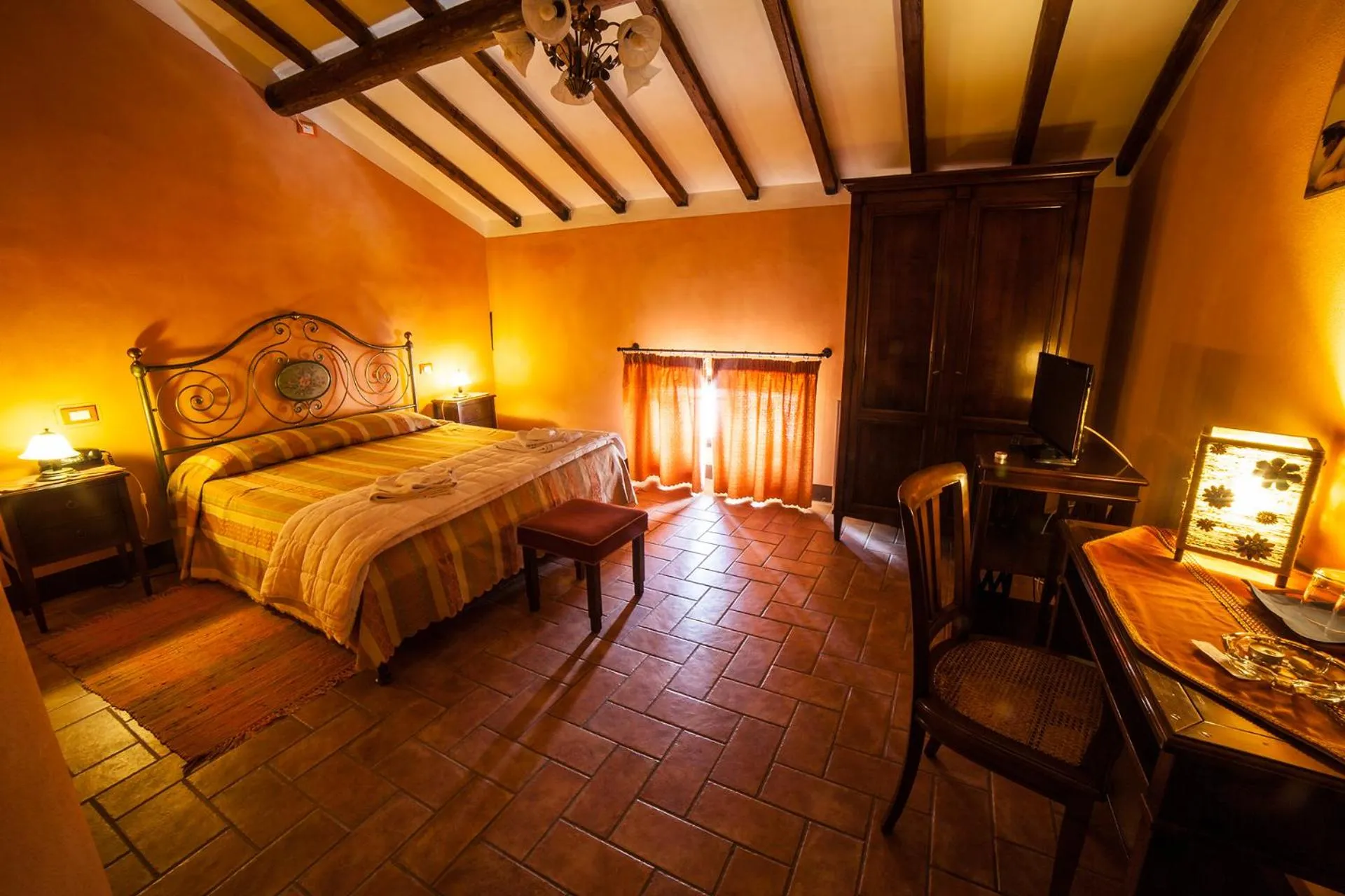 Bed in Villa Moorings