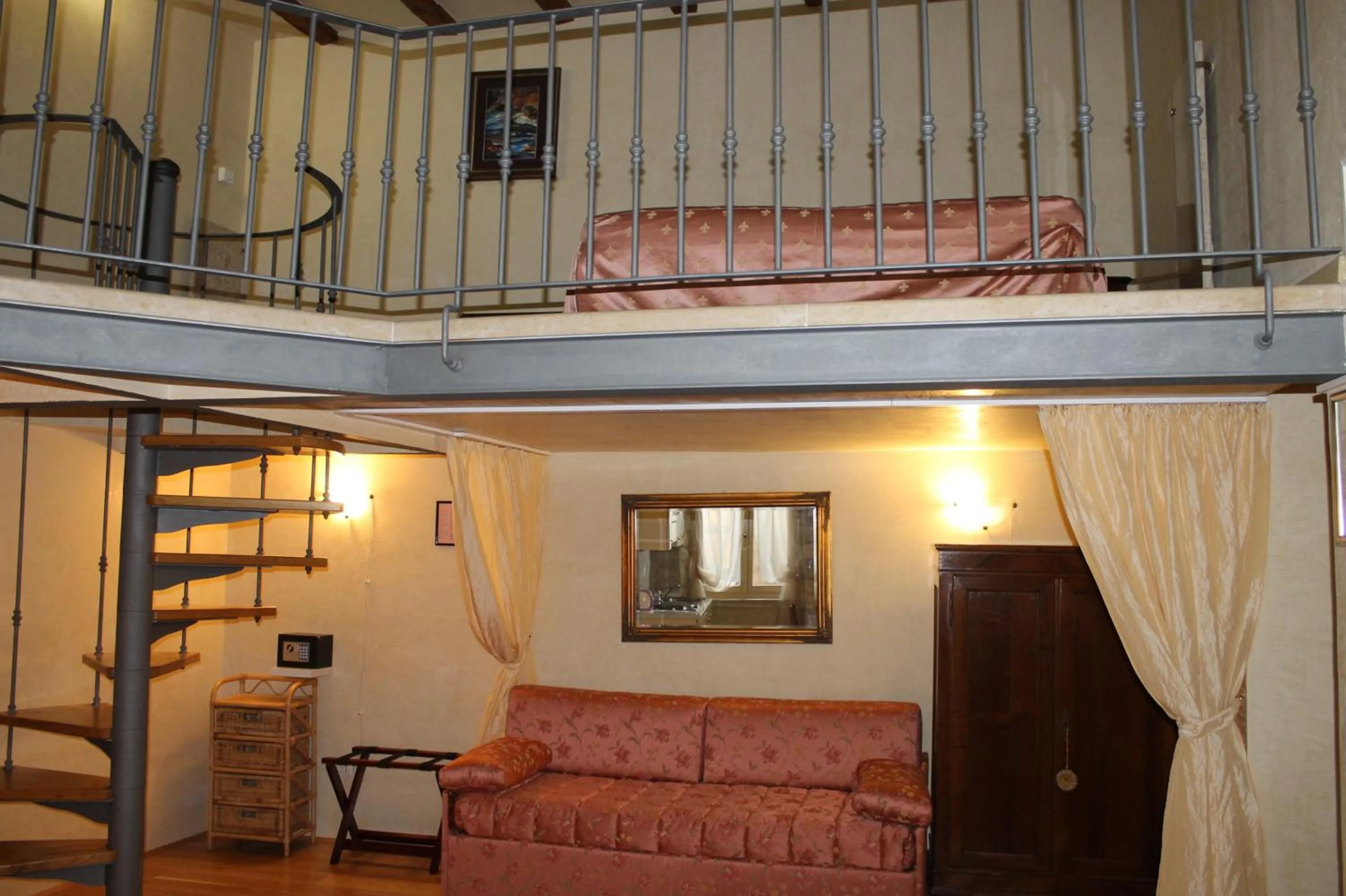 Living room in Residence PORTA ANTICA Centro Storico