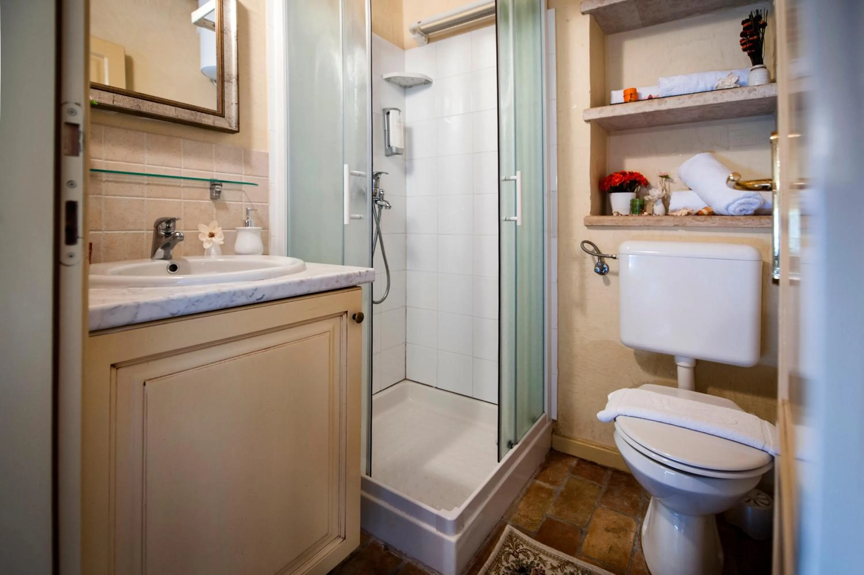 Bathroom in Residence PORTA ANTICA Centro Storico