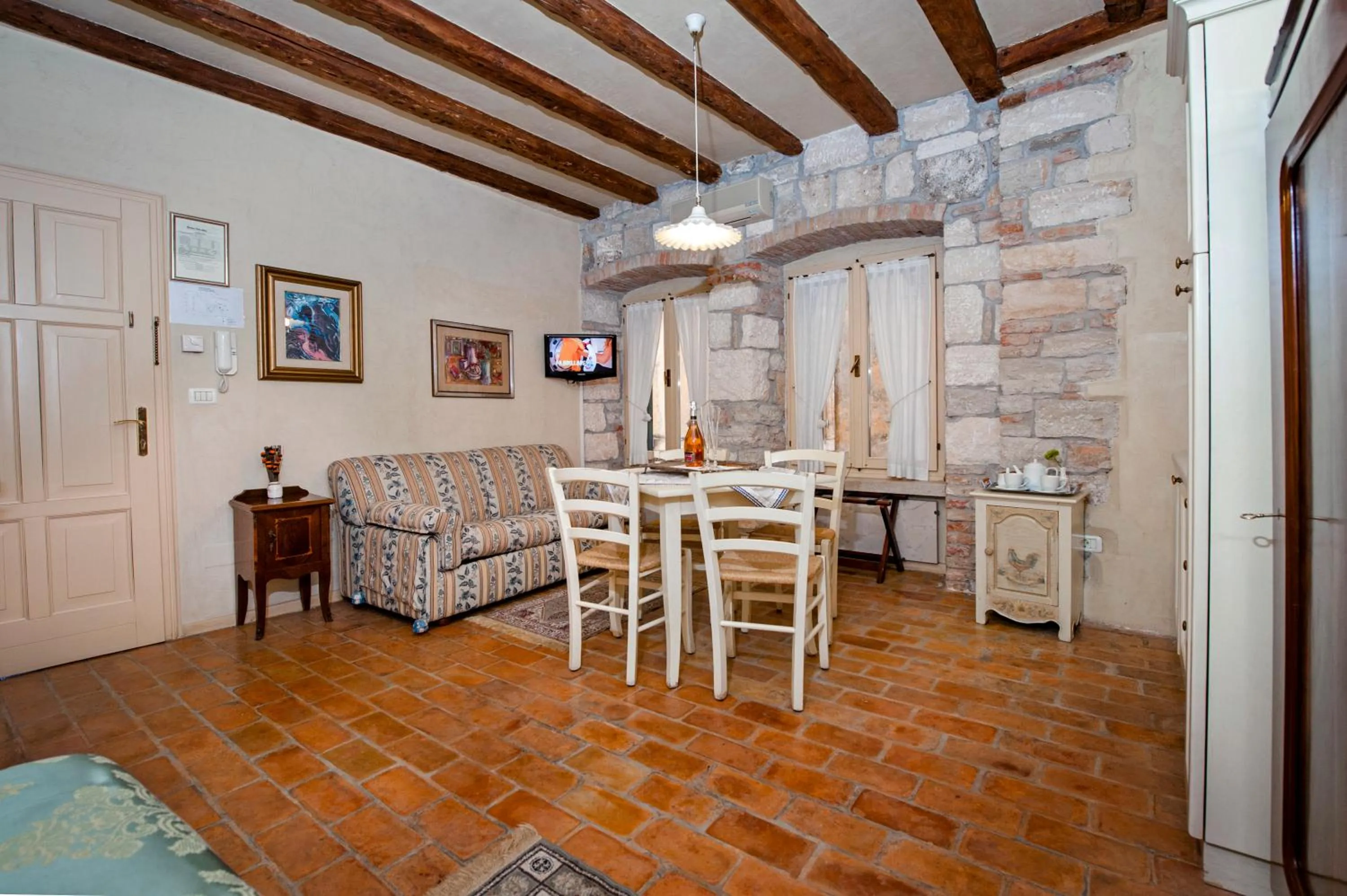 Dining area in Residence PORTA ANTICA Centro Storico