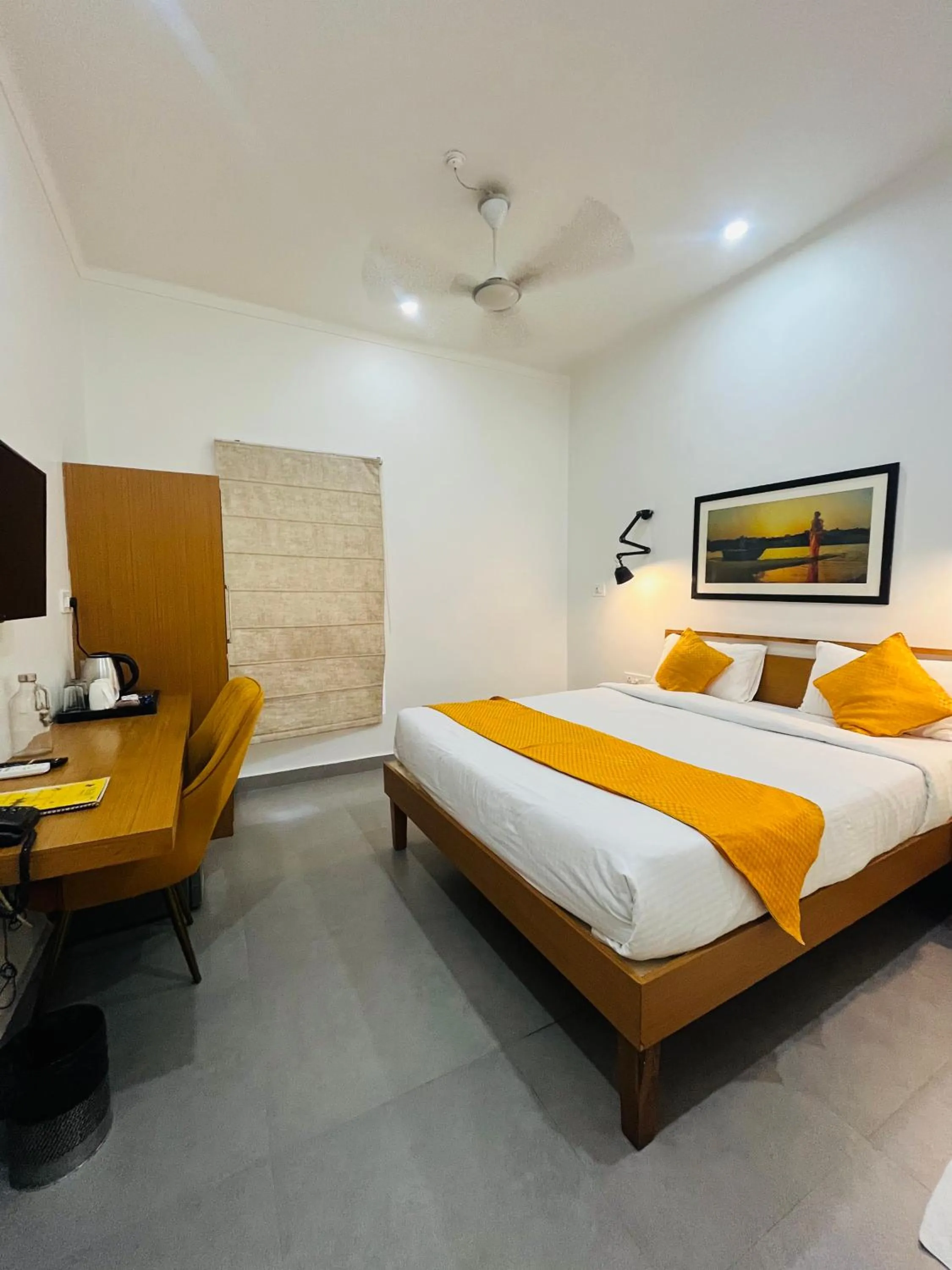 Photo of the whole room, Bed in Stay Banaras - A Boutique Hotel