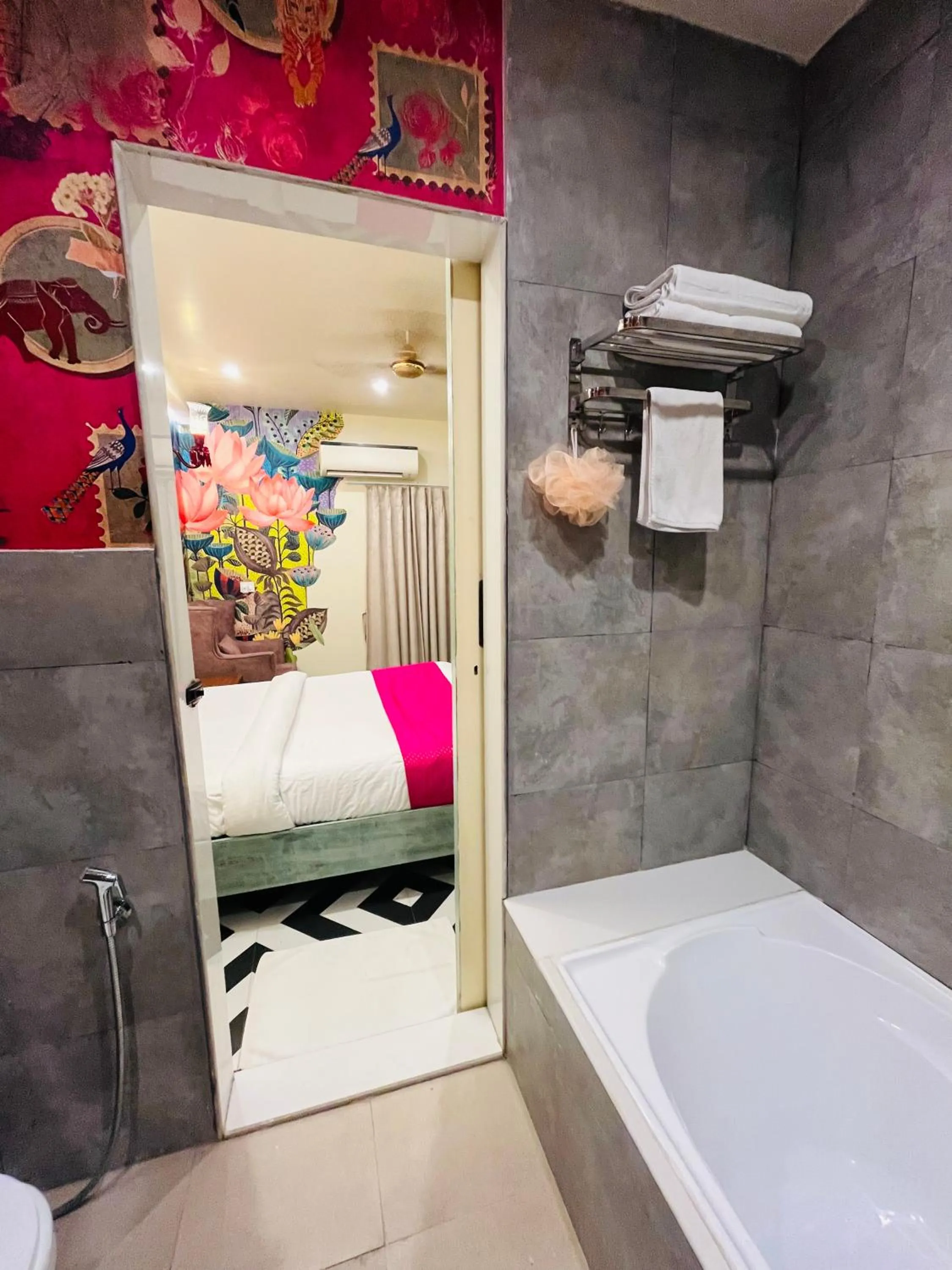 towels, Bed in Stay Banaras - A Boutique Hotel