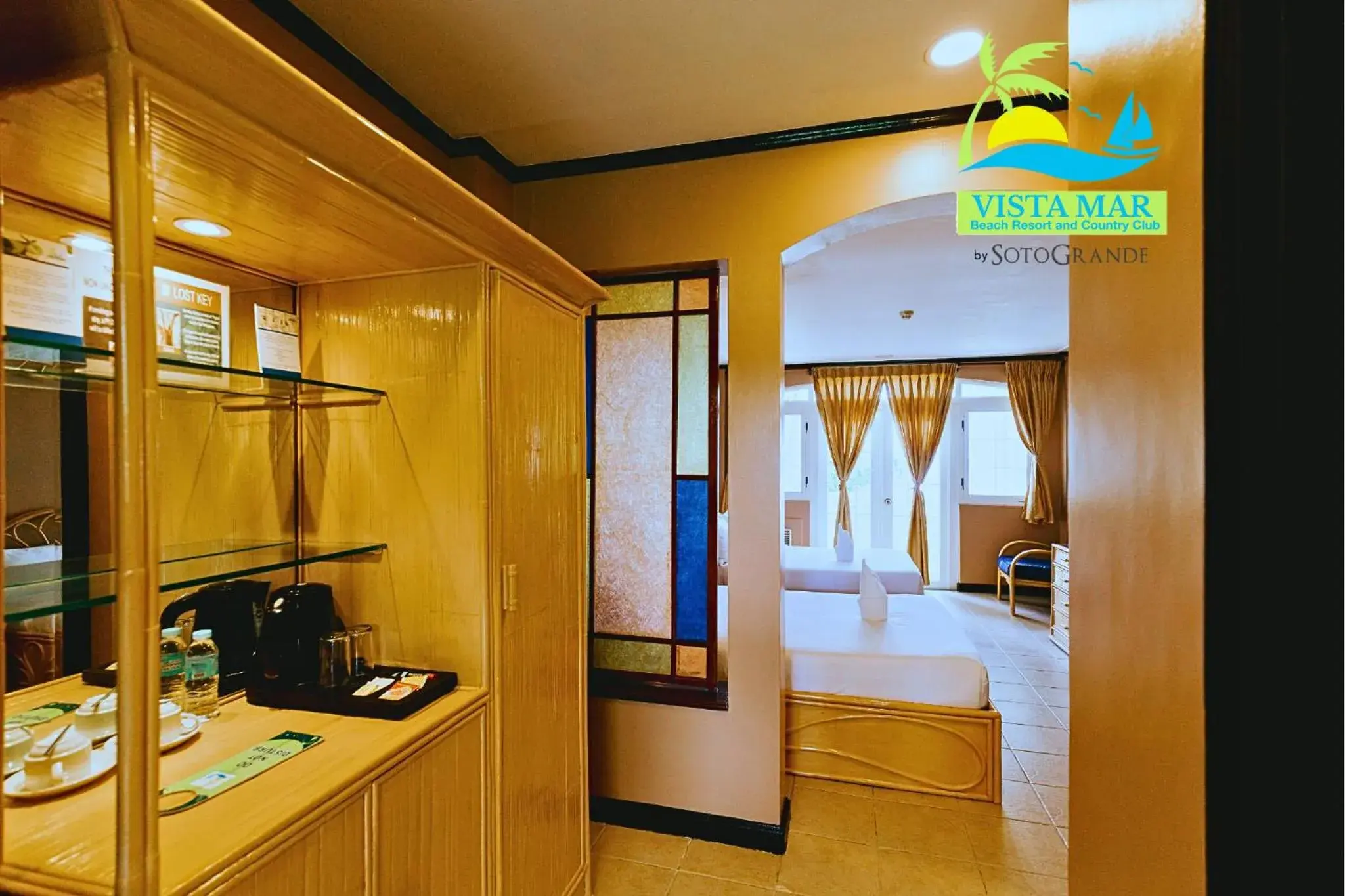 Bedroom in Vista Mar Beach Resort and Country Club Bedroom in Vista Mar Beach Resort and Country Club