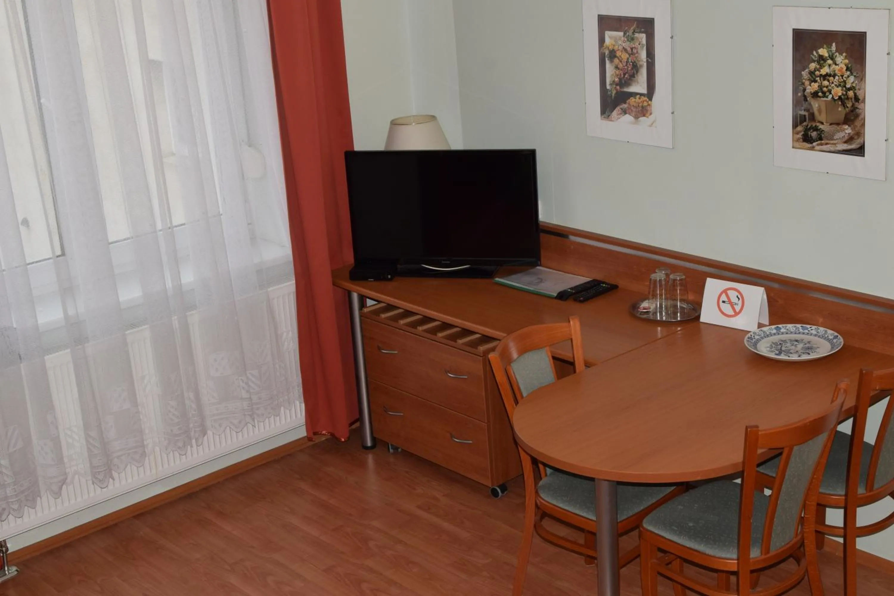 Seating area in Penzion Fan