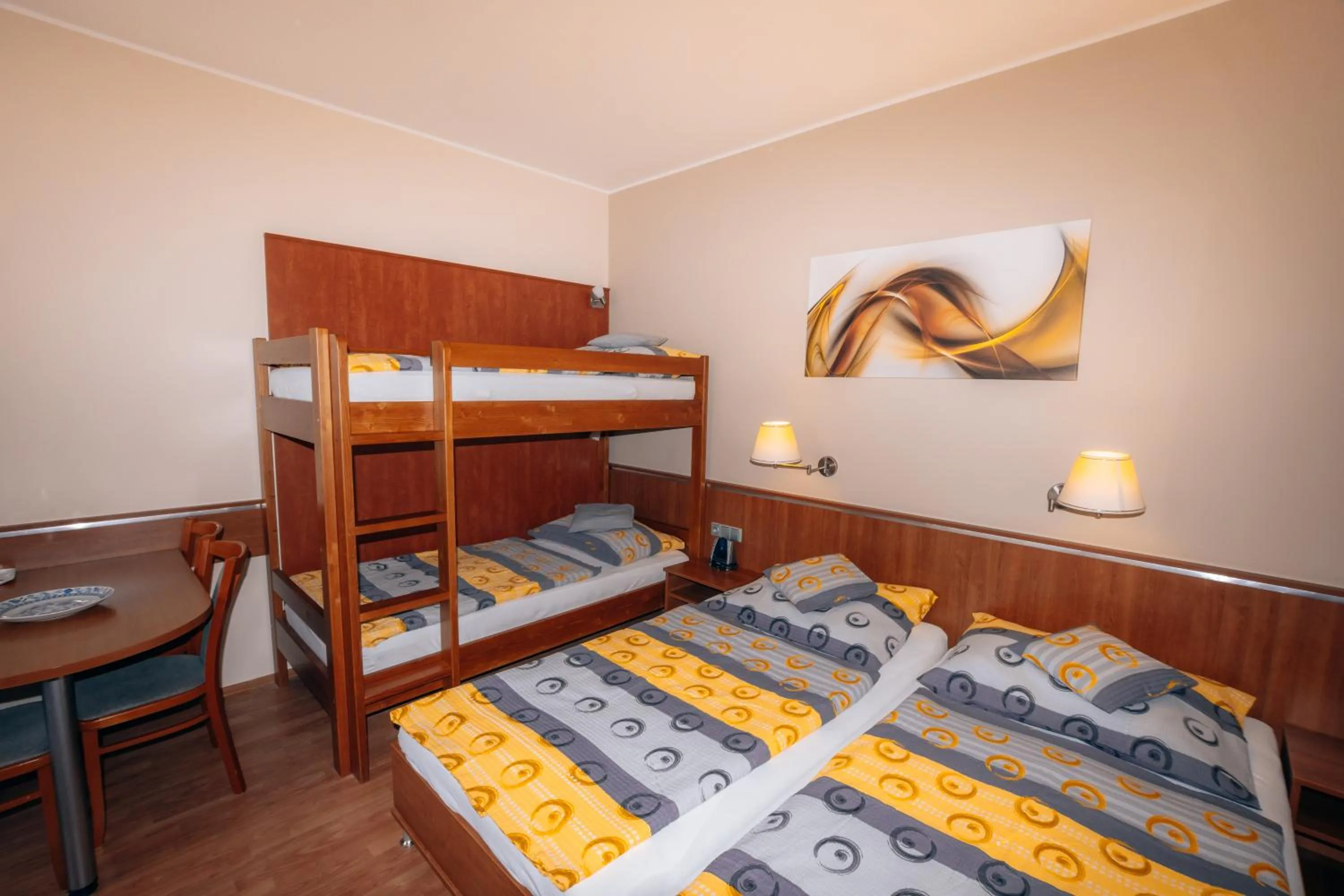 Property building, Bed in Penzion Fan