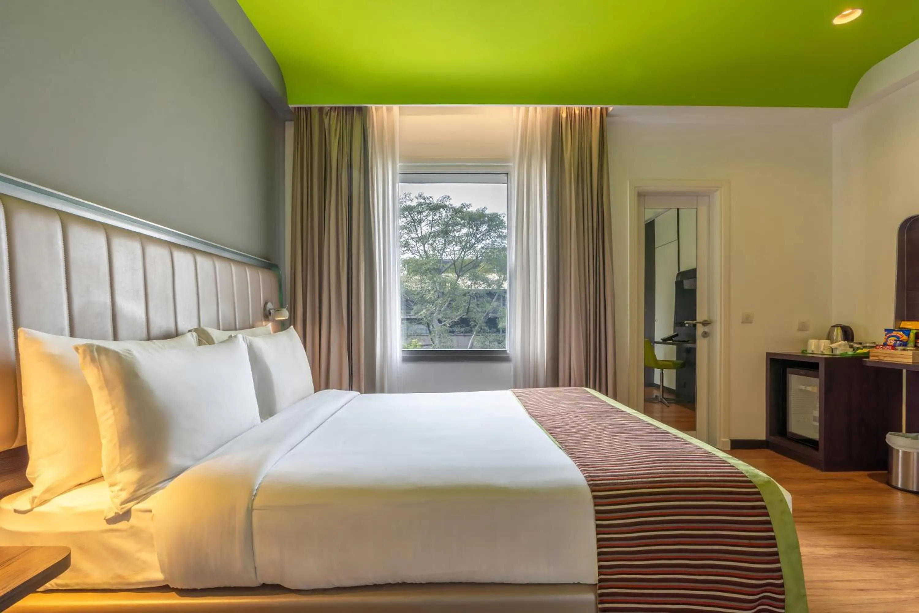 Bedroom, Bed in Park Inn by Radisson,South Delhi