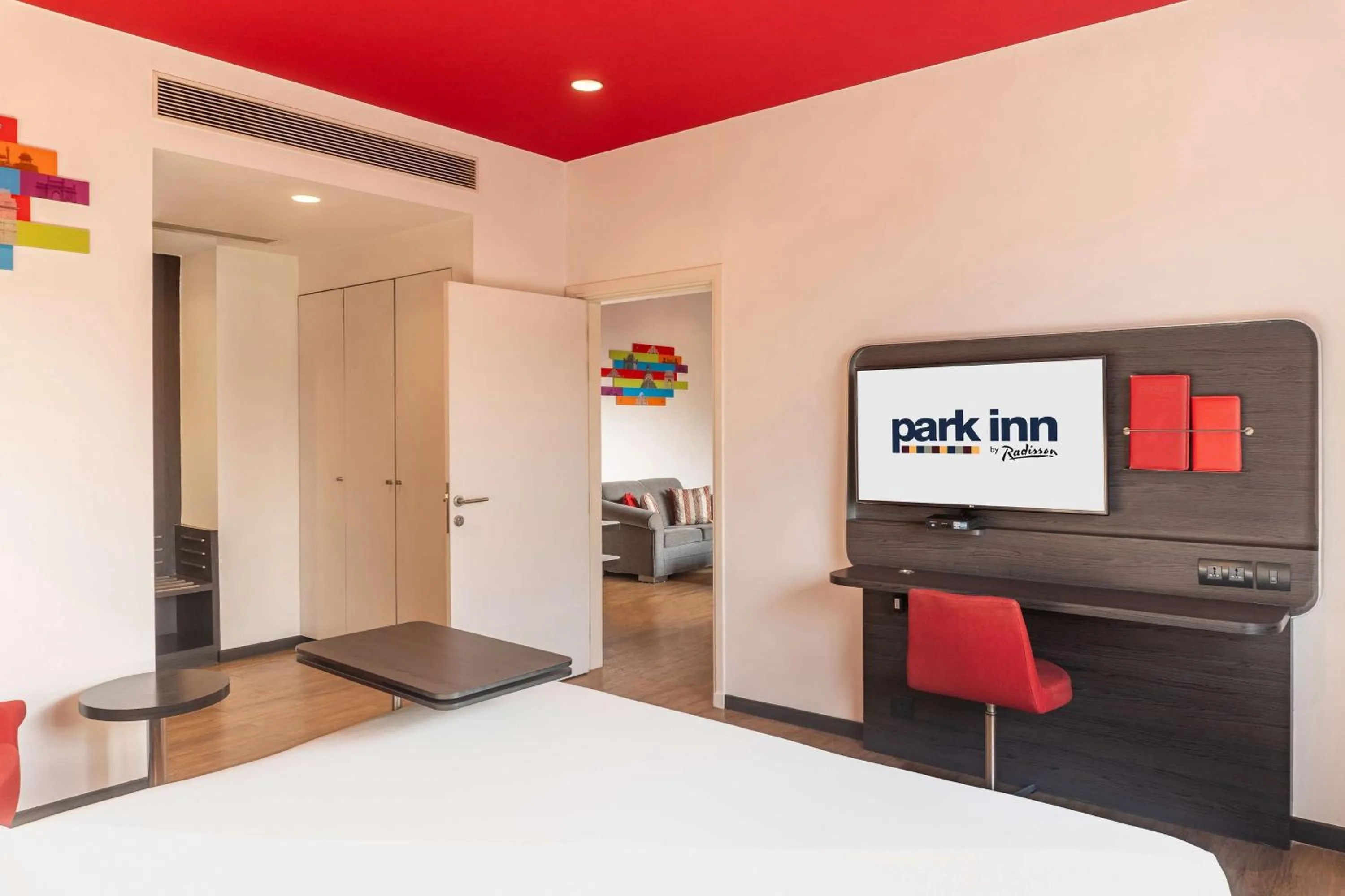 Photo of the whole room, Bed in Park Inn by Radisson,South Delhi