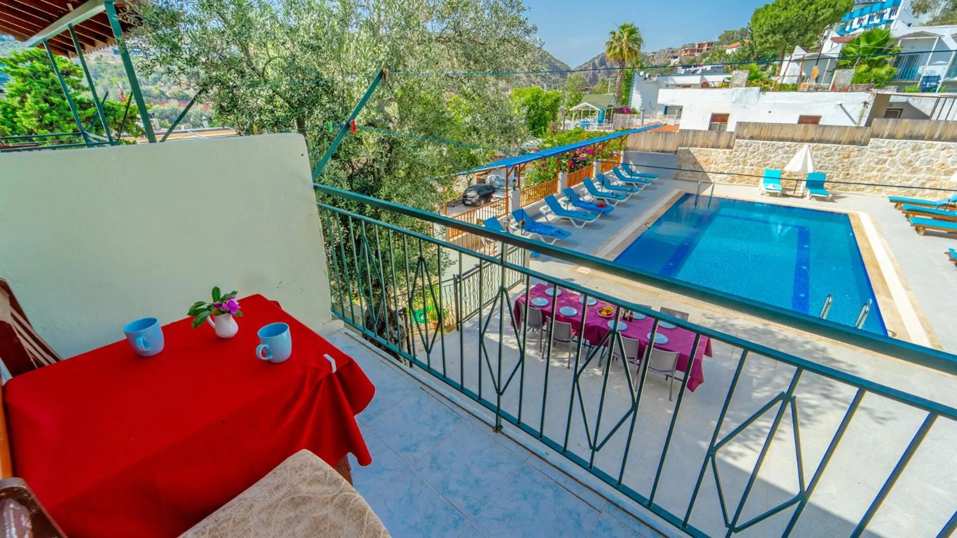 Balcony/Terrace in St. Nicholas Pension