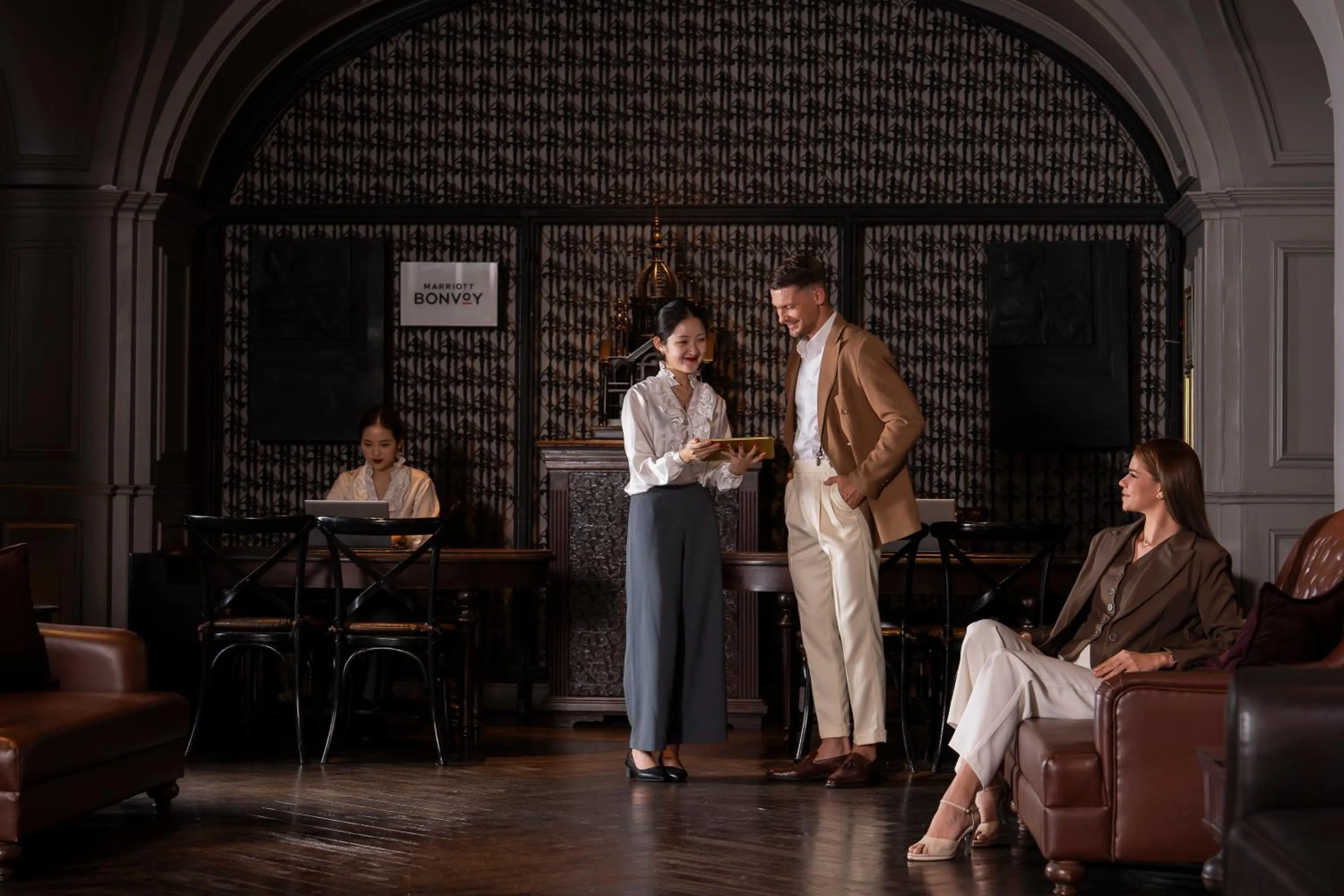 Lobby or reception in Hotel Muse Bangkok, Autograph Collection