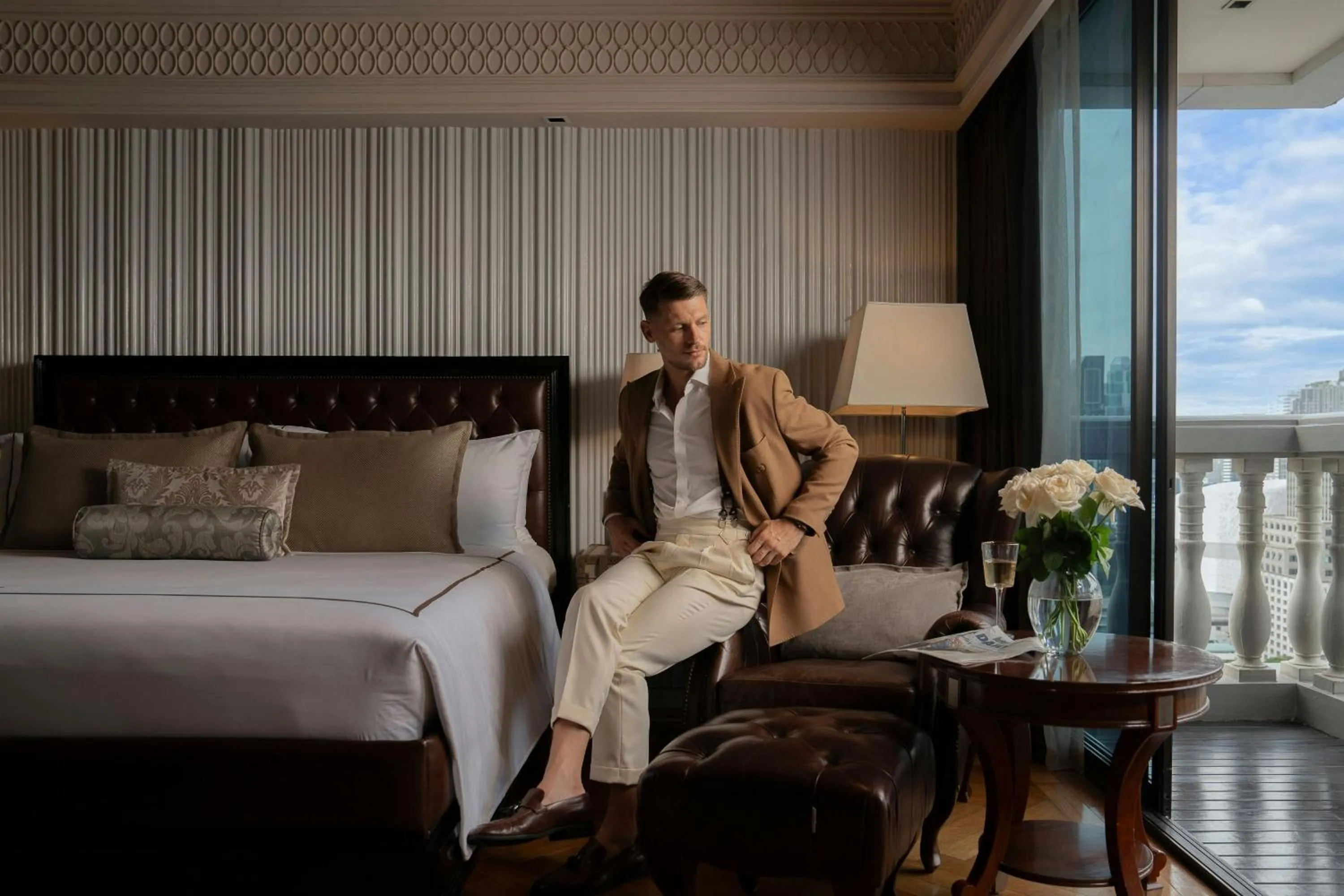 Photo of the whole room, Bed in Hotel Muse Bangkok, Autograph Collection