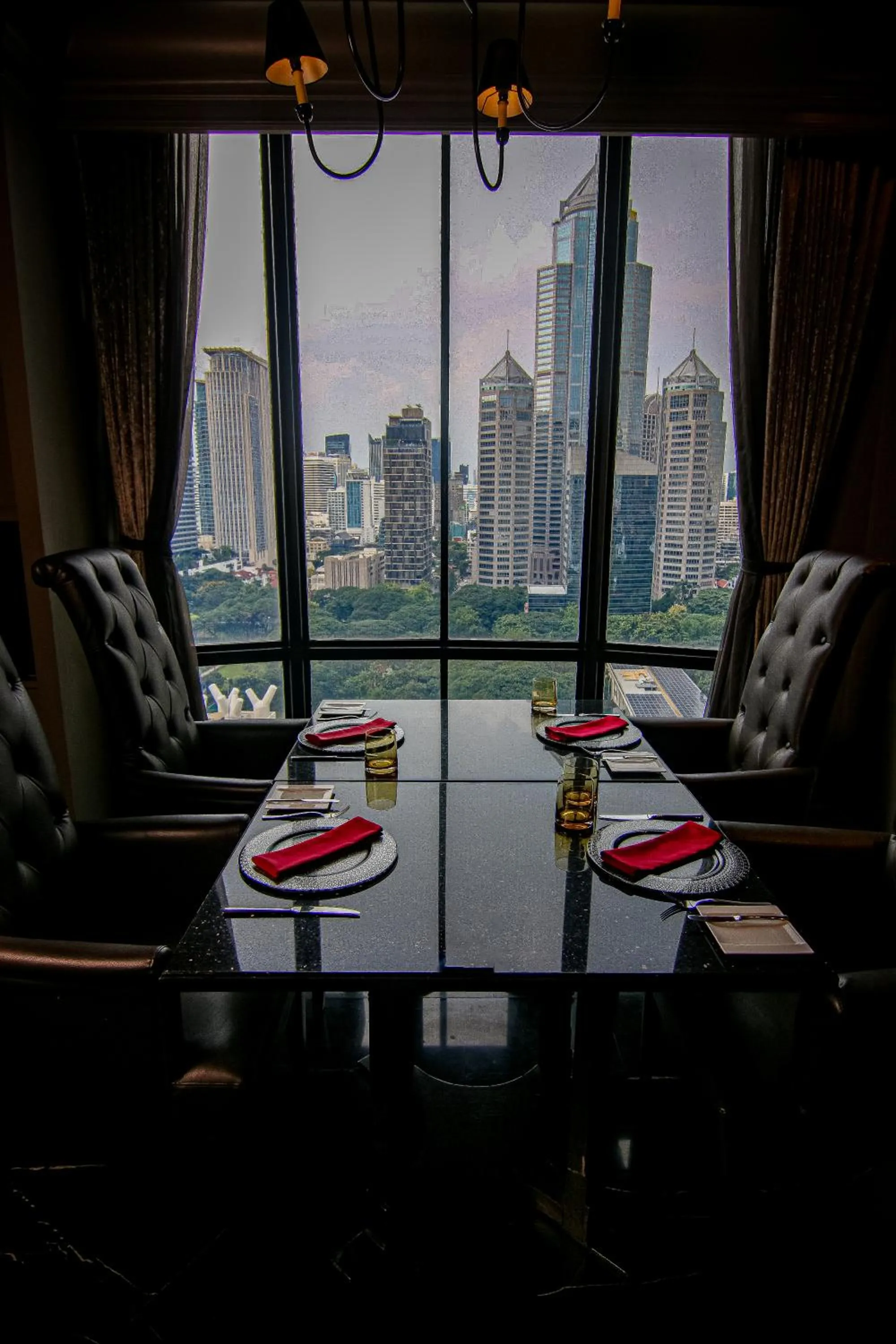 Seating area in Hotel Muse Bangkok, Autograph Collection
